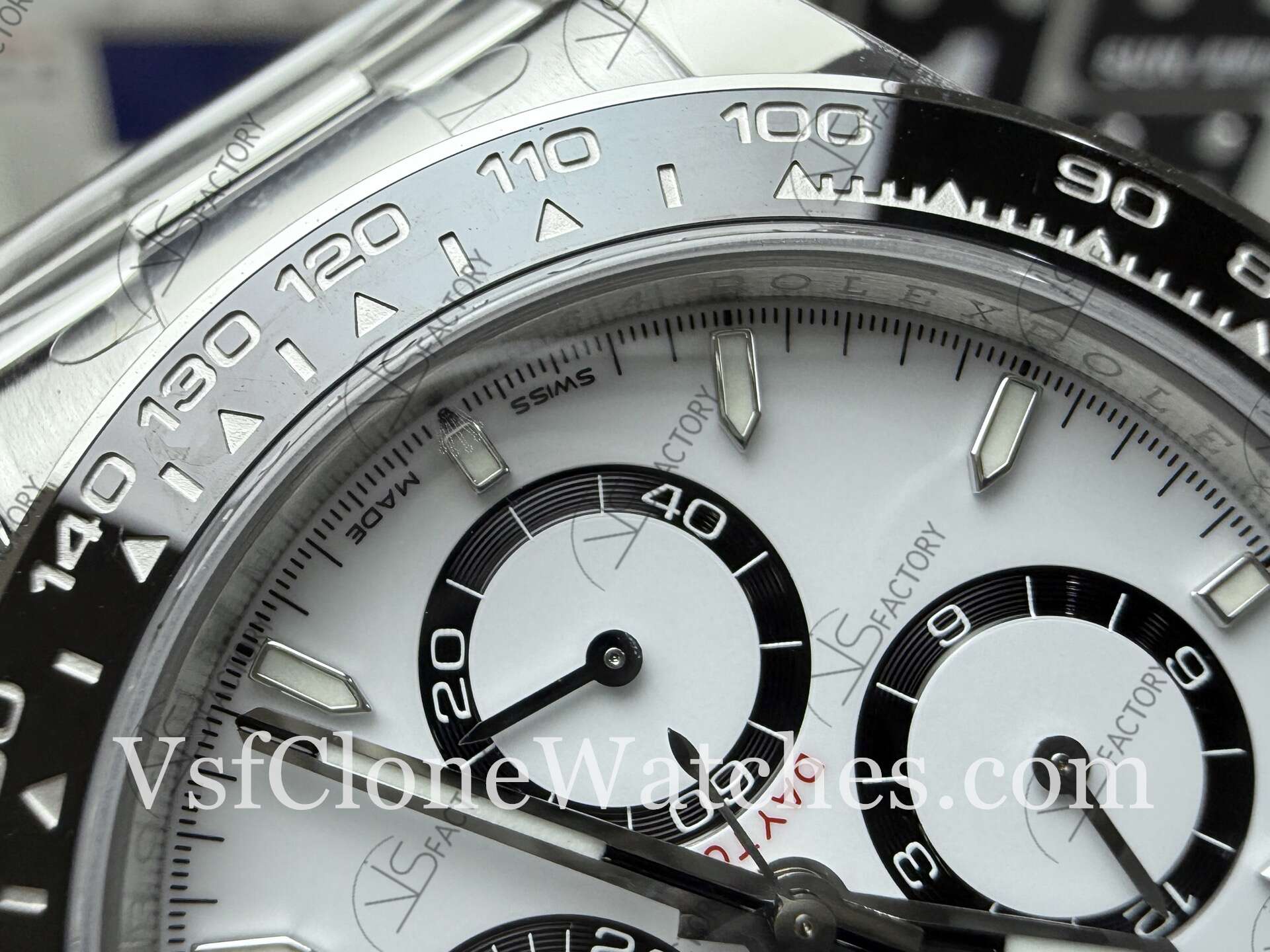 Super Clone Watches – Rolex Daytona M126500LN-0001 4131 Movement White Dial - Image 4