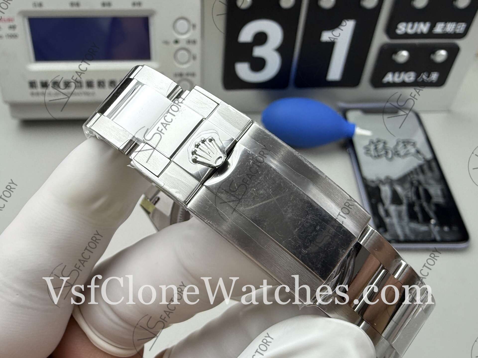 Super Clone Watches – Rolex Daytona M126500LN-0001 4131 Movement White Dial - Image 9