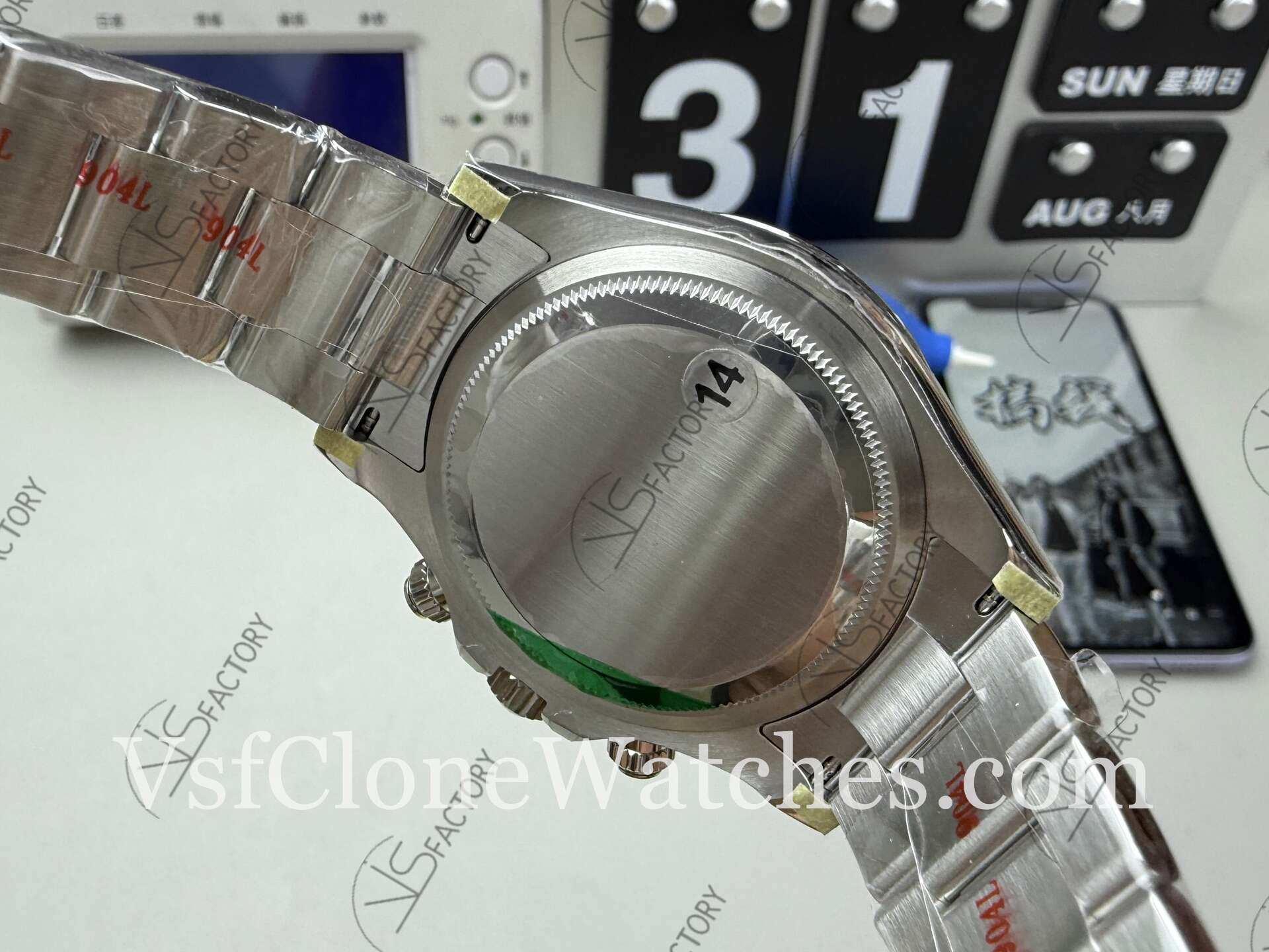Super Clone Watches – Rolex Daytona M126500LN-0001 4131 Movement White Dial - Image 8