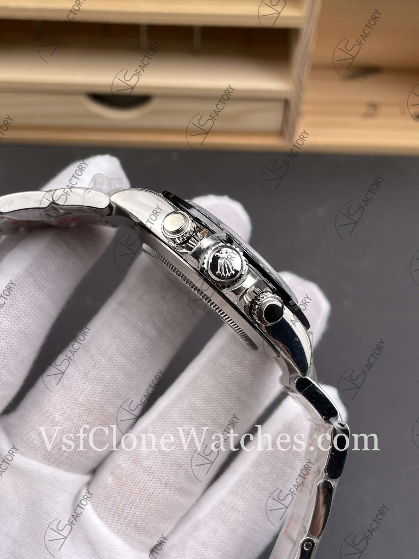 Super Clone Watches – Rolex Daytona M116500LN-0001 4130 Movement White Dial - Image 4