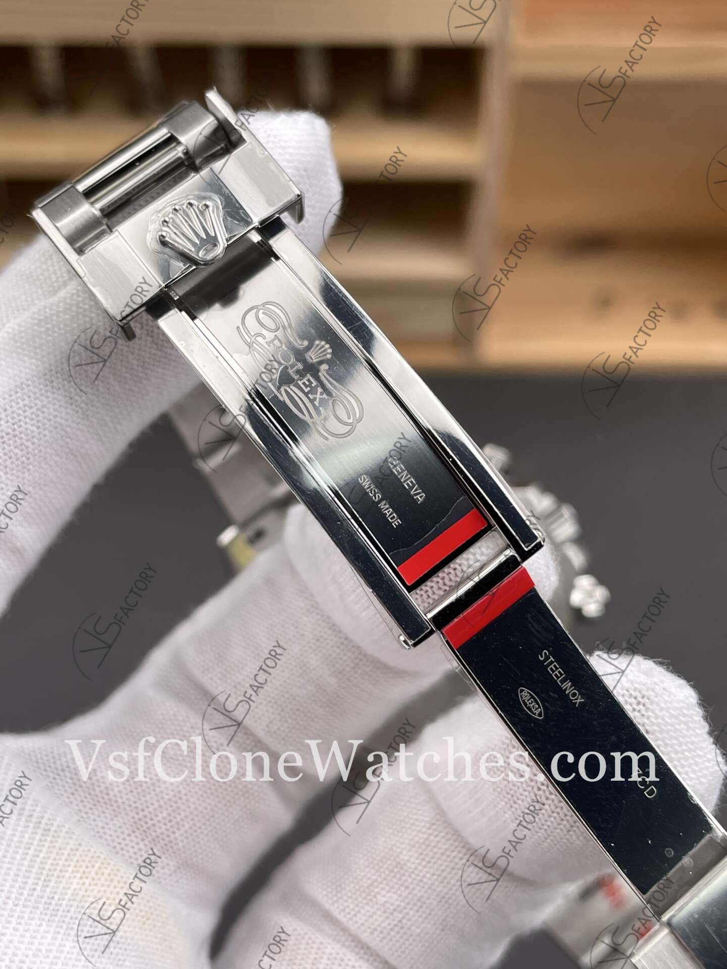 Super Clone Watches – Rolex Daytona M116500LN-0001 4130 Movement White Dial - Image 8