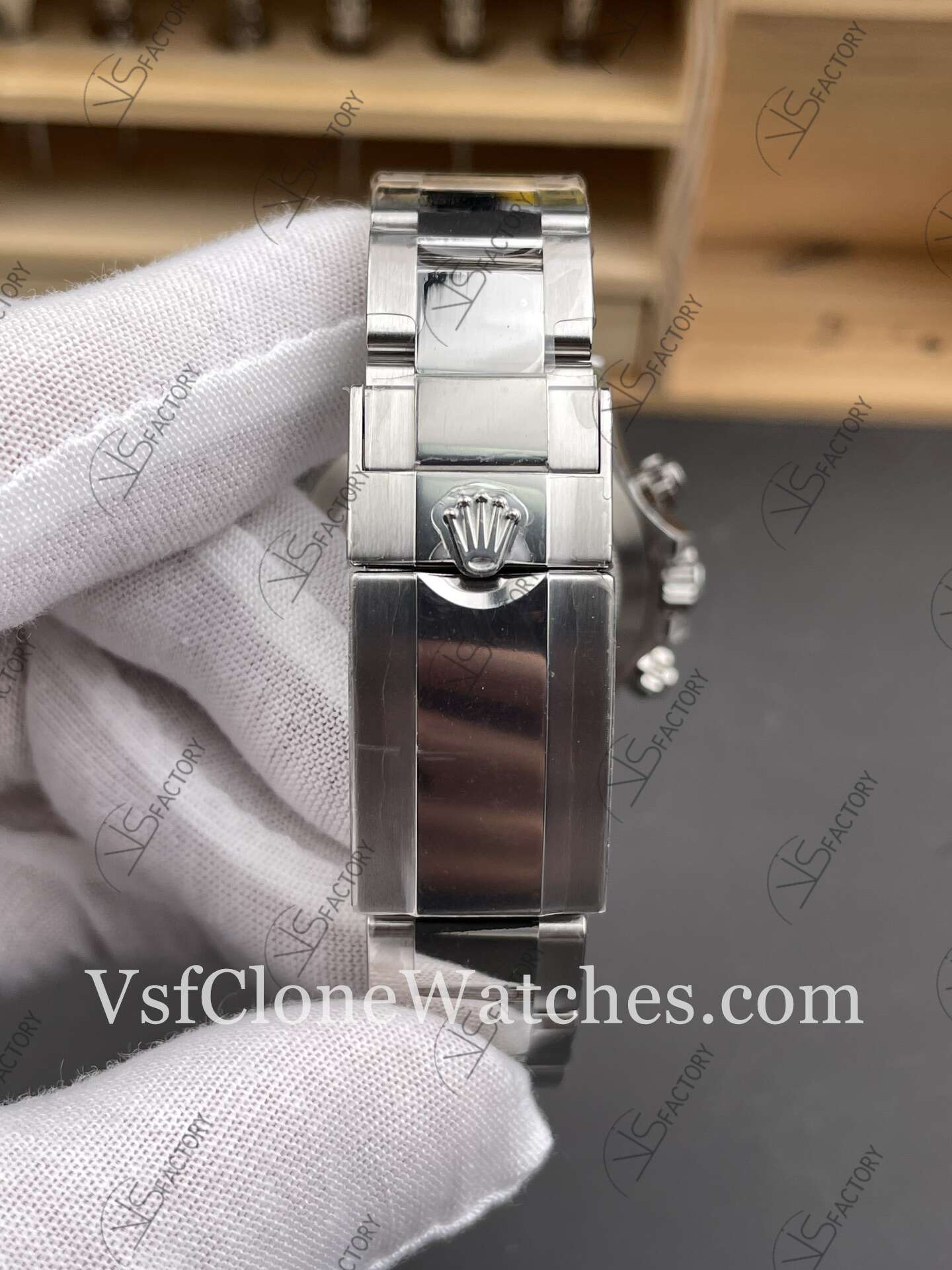 Super Clone Watches – Rolex Daytona M116500LN-0001 4130 Movement White Dial - Image 9
