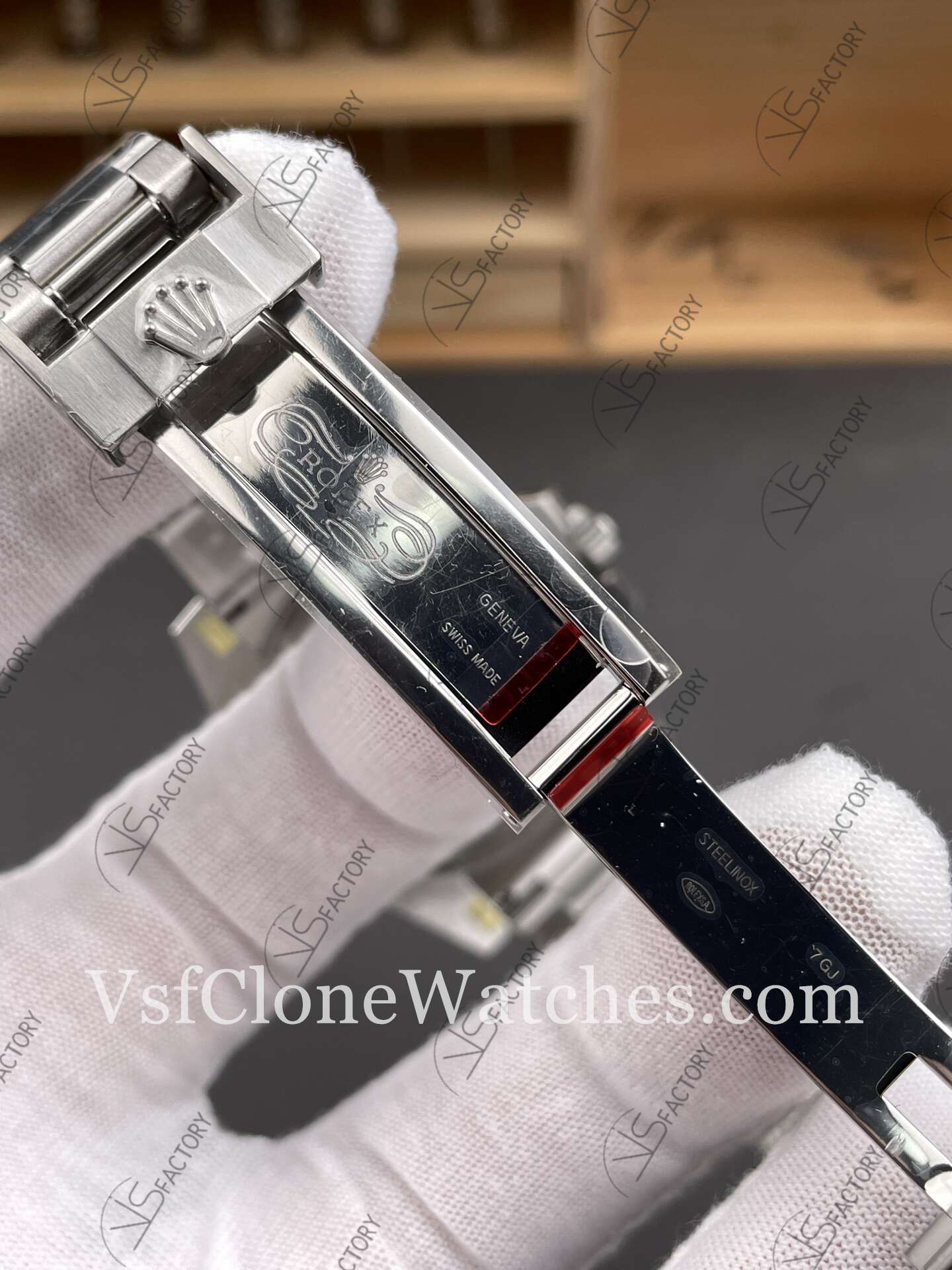 Super Clone Watches - Rolex Submariner Hulk 116610LV 3135 Movement Green Dial - Image 8