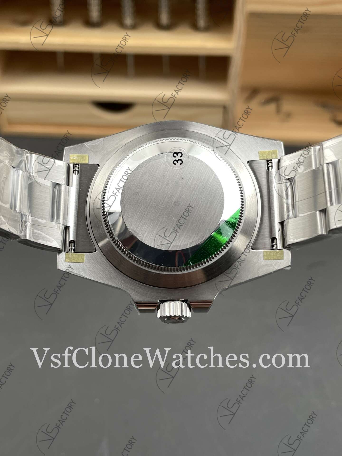 Super Clone Watches - Rolex Submariner Hulk 116610LV 3135 Movement Green Dial - Image 7