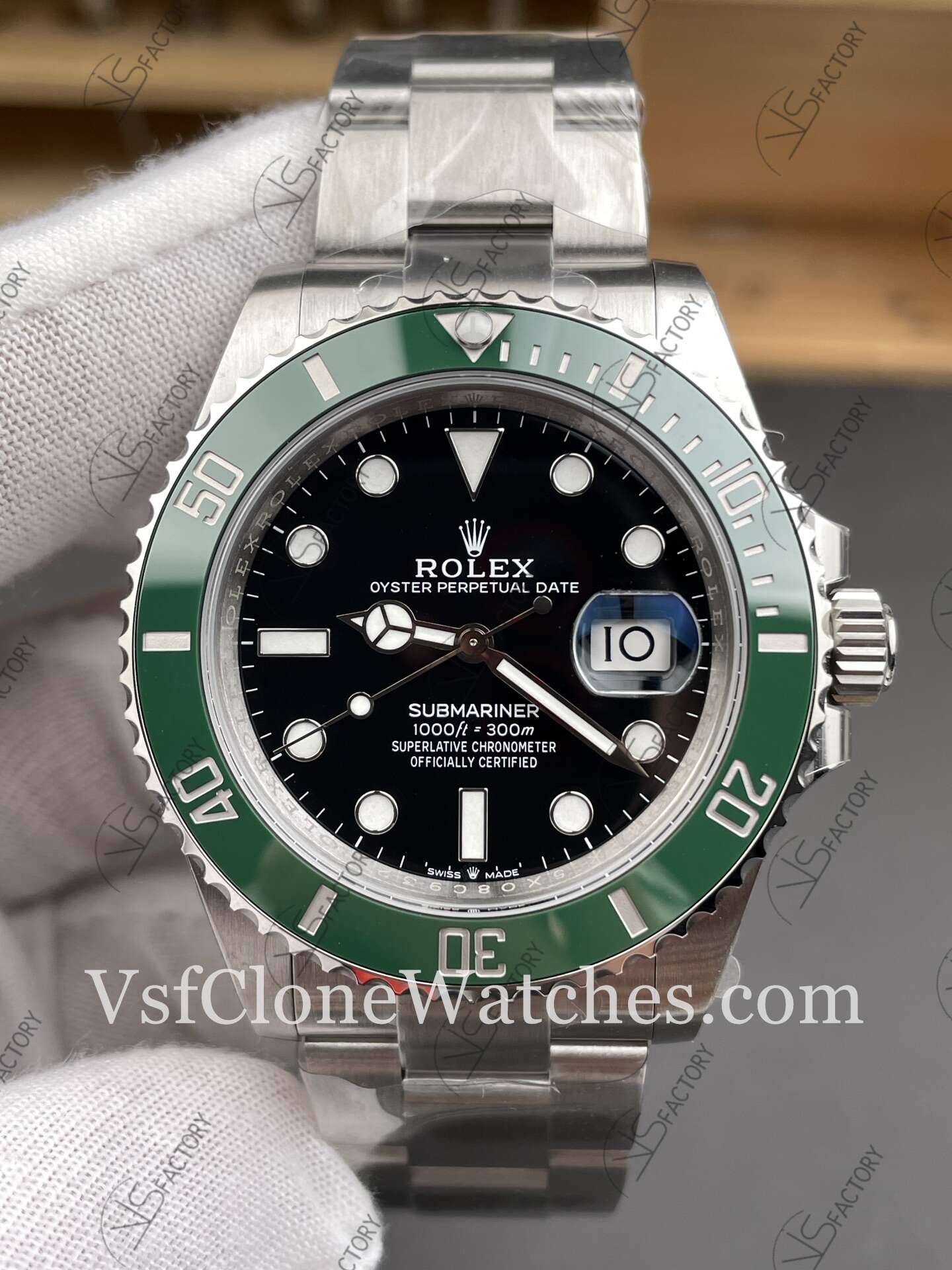 Super Clone Watches - Rolex Submariner Starbucks 126610LV-0002 3235 Movement Black Dial - Image 2