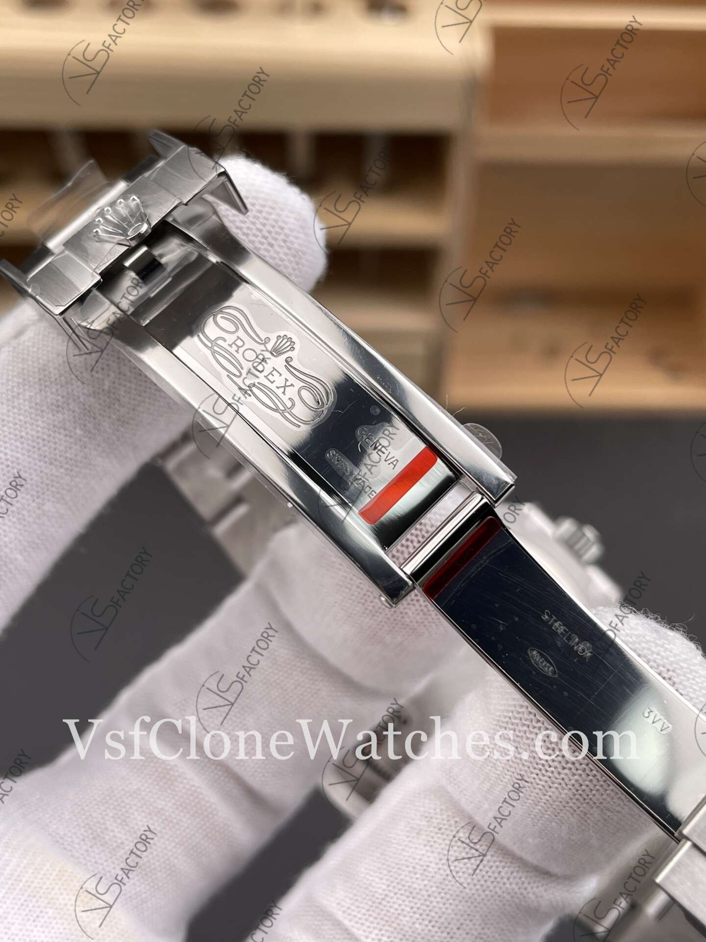 Super Clone Watches - Rolex Submariner Starbucks 126610LV-0002 3235 Movement Black Dial - Image 8