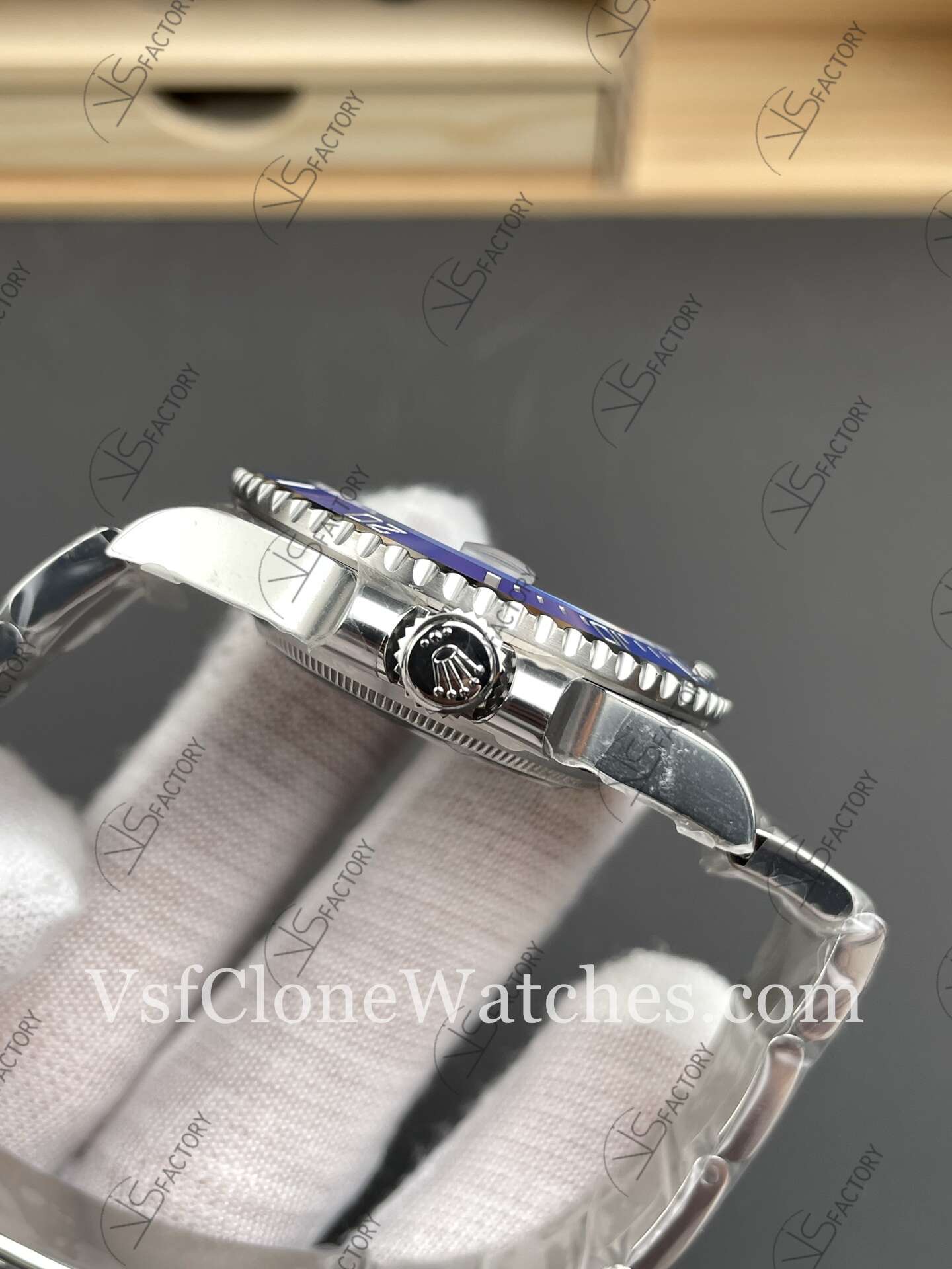 Super Clone Watches - Rolex Submariner 116619LB-97209 3135 Movement Blue Dial - Image 4