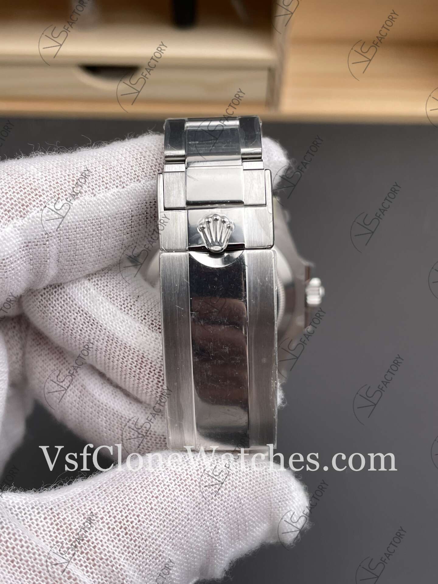 Super Clone Watches - Rolex Submariner 116619LB-97209 3135 Movement Blue Dial - Image 8