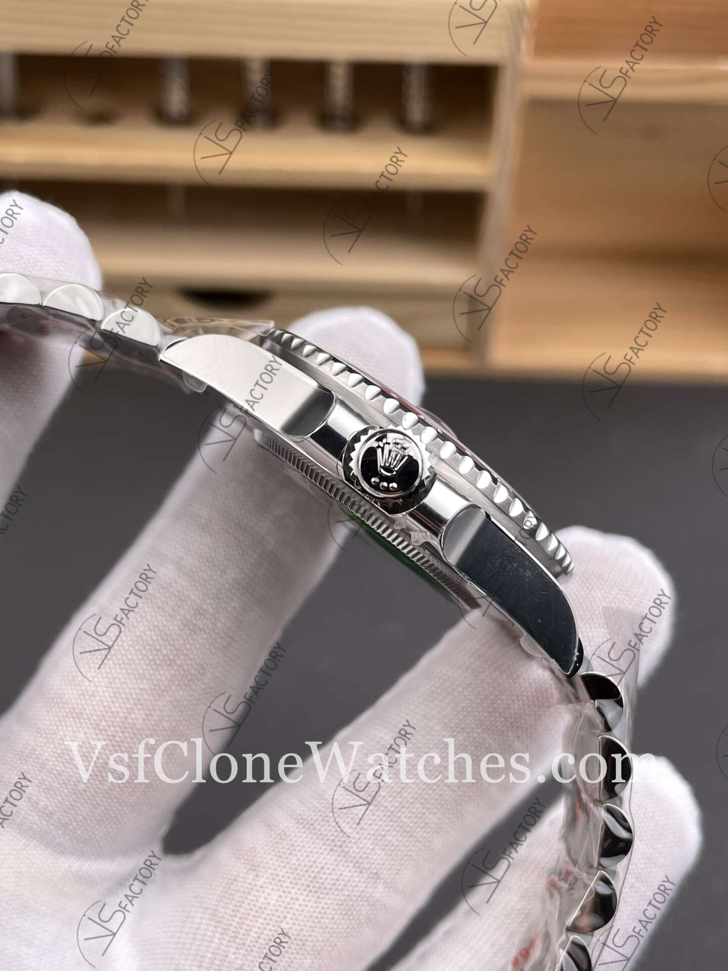 Super Clone Watches - Rolex GMT Master II M126710blro-0001 Jubilee 3285 Movement “Pepsi”Black Dial - Image 4