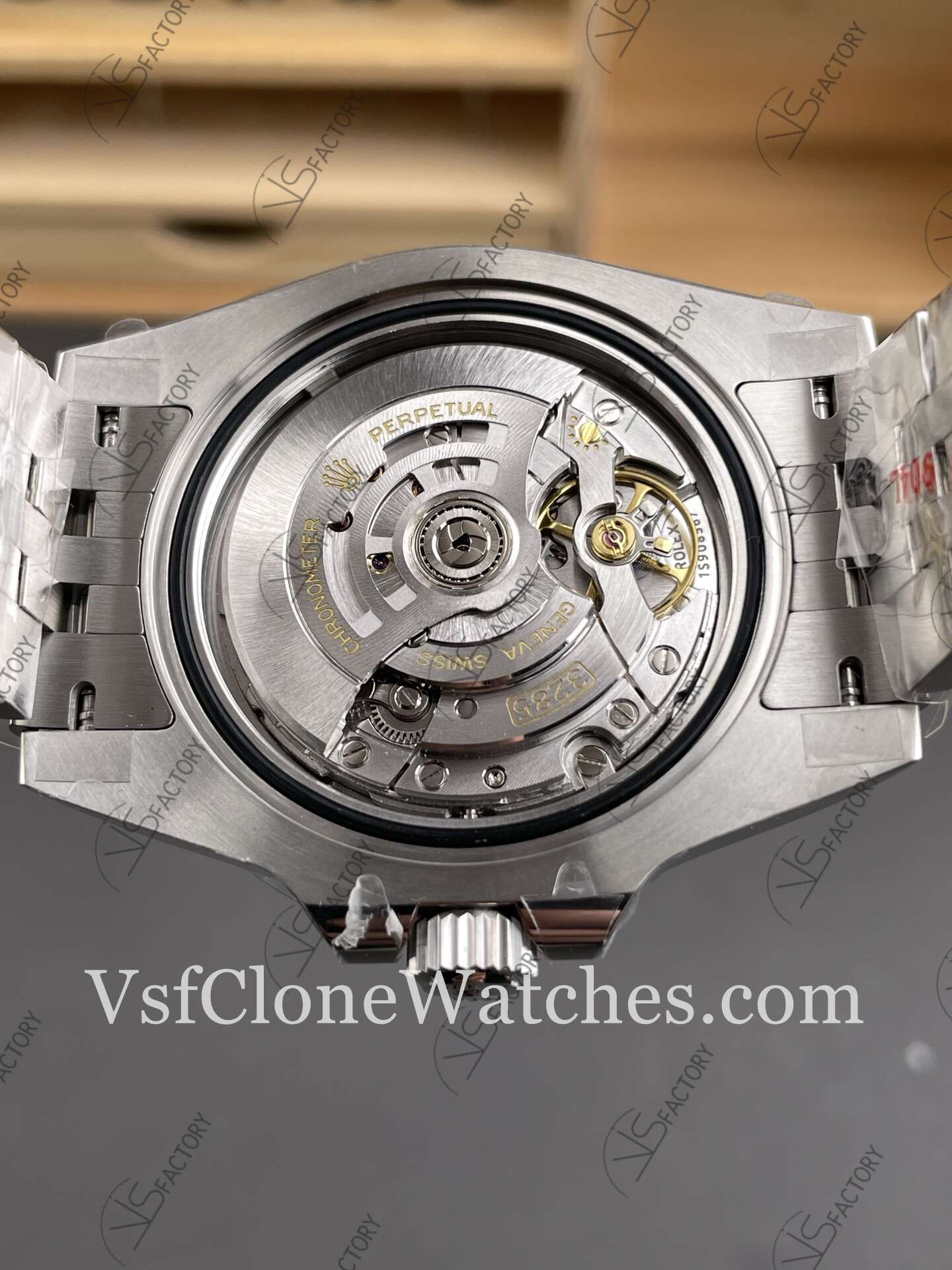 Super Clone Watches - Rolex GMT Master II M126710blro-0001 Jubilee 3285 Movement “Pepsi”Black Dial - Image 6