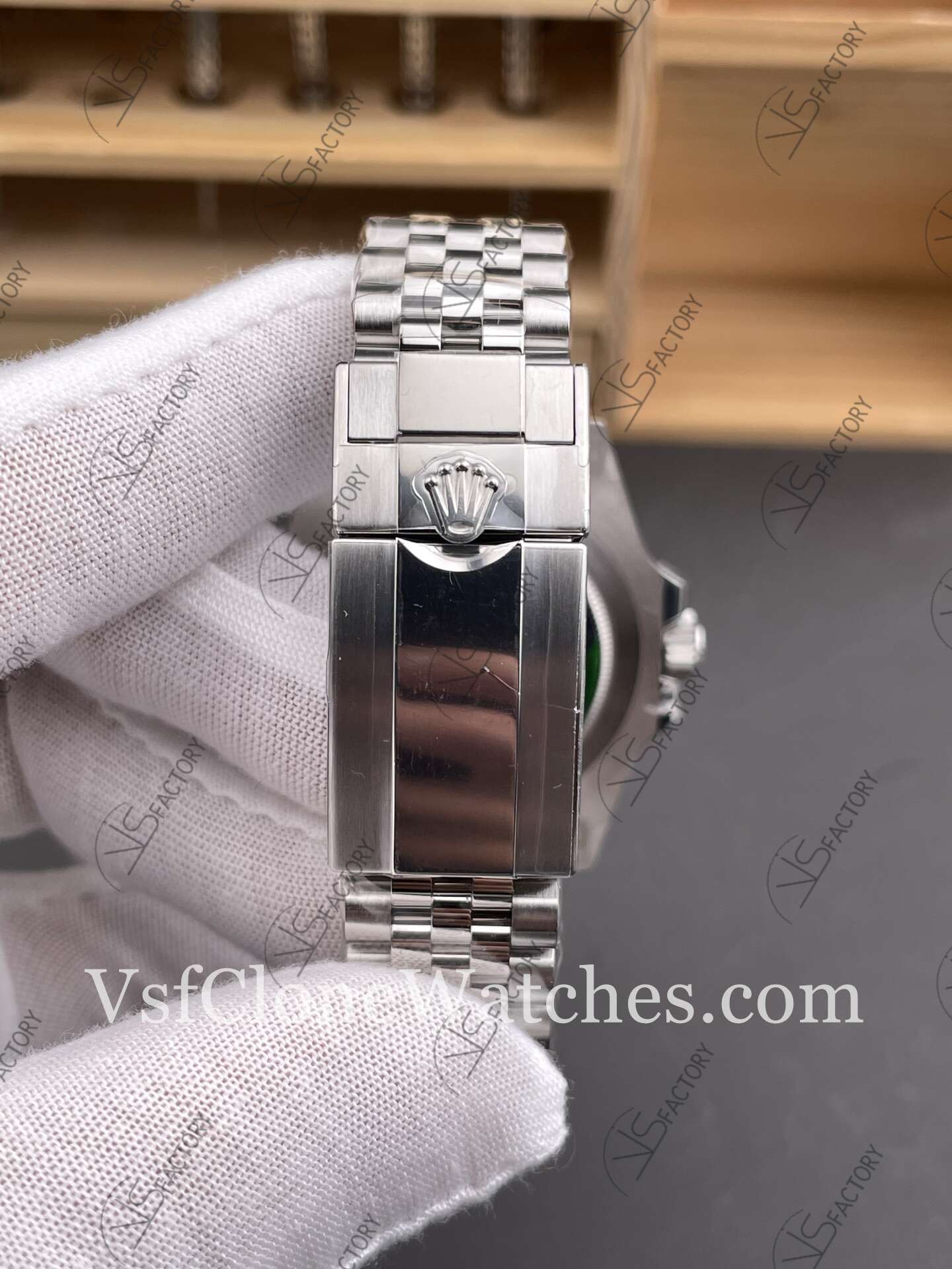 Super Clone Watches - Rolex GMT Master II M126710blro-0001 Jubilee 3285 Movement “Pepsi”Black Dial - Image 9