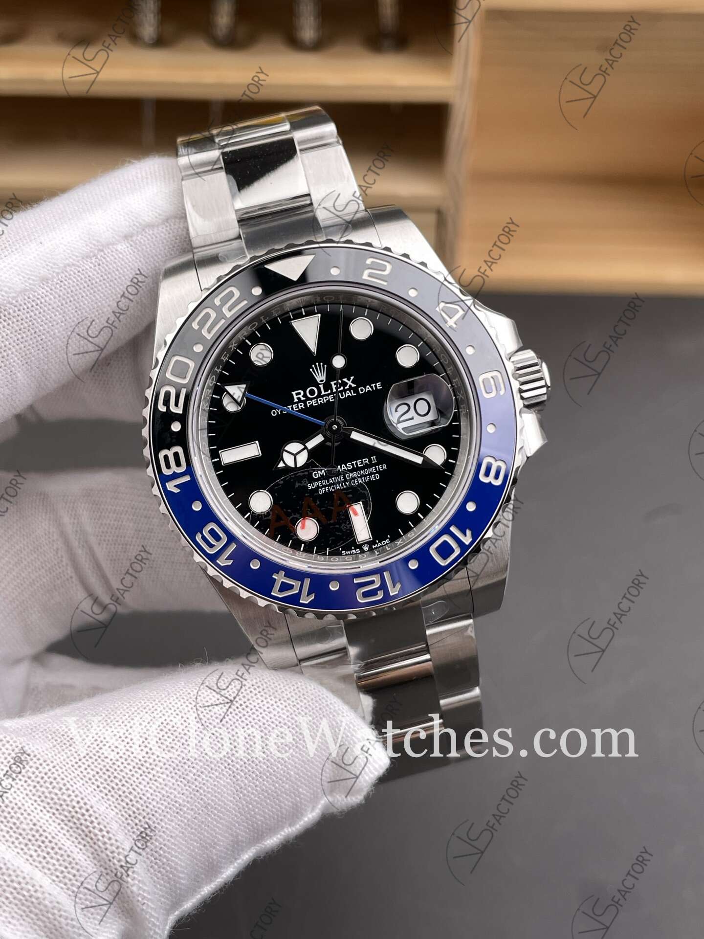 Super Clone Watches - Rolex GMT Master II M126710blnr-0003 Jubilee 3285 Movement “BATMAN” Black Dial - Image 2