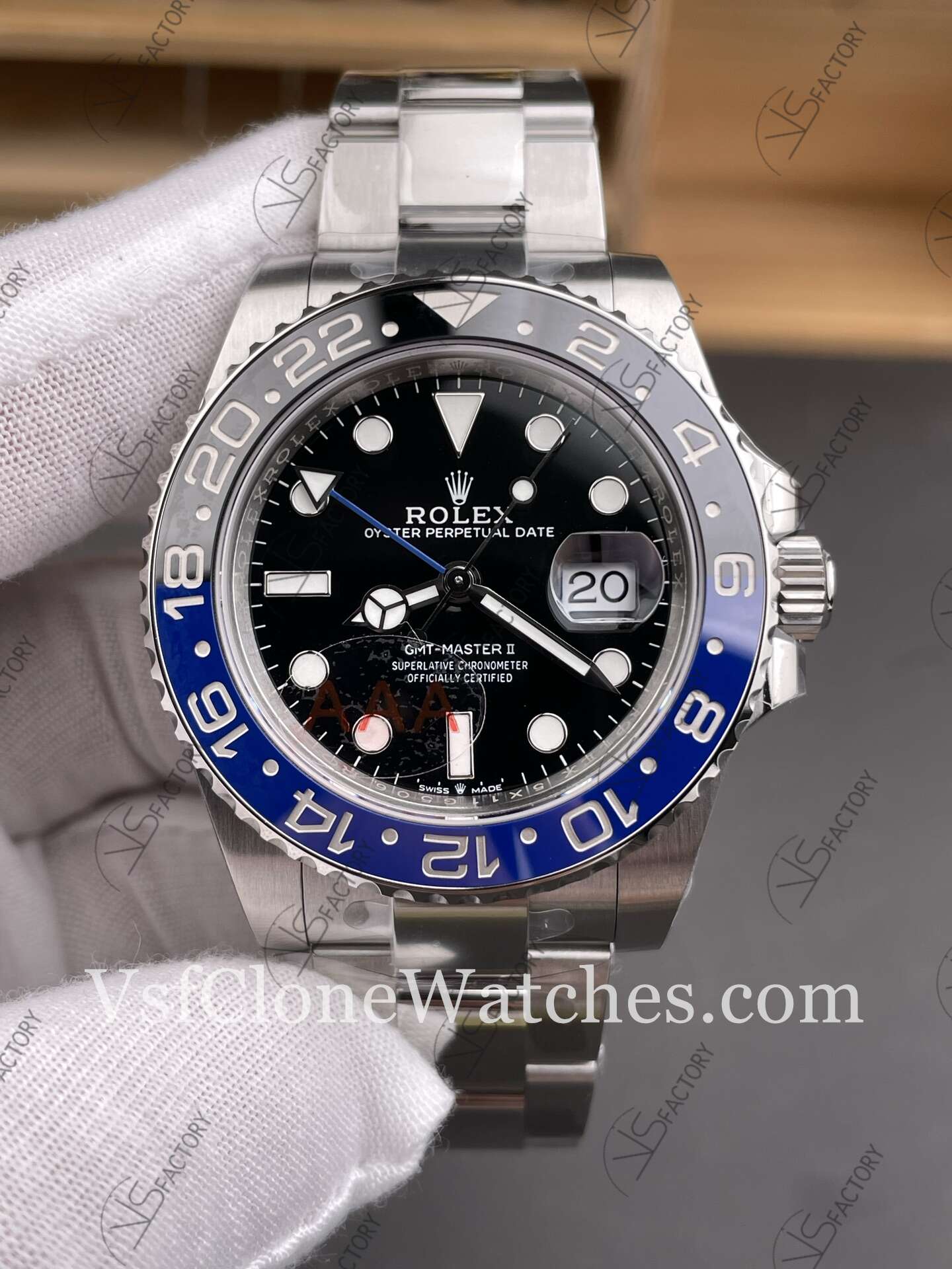 Super Clone Watches - Rolex GMT Master II M126710blnr-0003 Jubilee 3285 Movement “BATMAN” Black Dial - Image 3