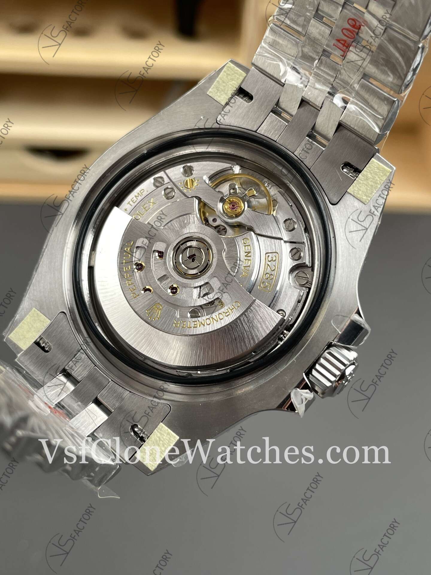 Super Clone Watches - Rolex GMT Master II m126720vtnr-0002 Jubilee 3285 Movement “Sprite” Black Dial - Image 6