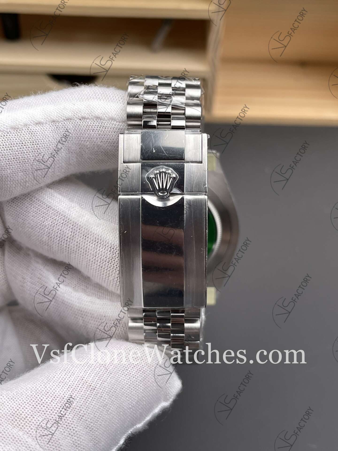 Super Clone Watches - Rolex GMT Master II m126720vtnr-0002 Jubilee 3285 Movement “Sprite” Black Dial - Image 9