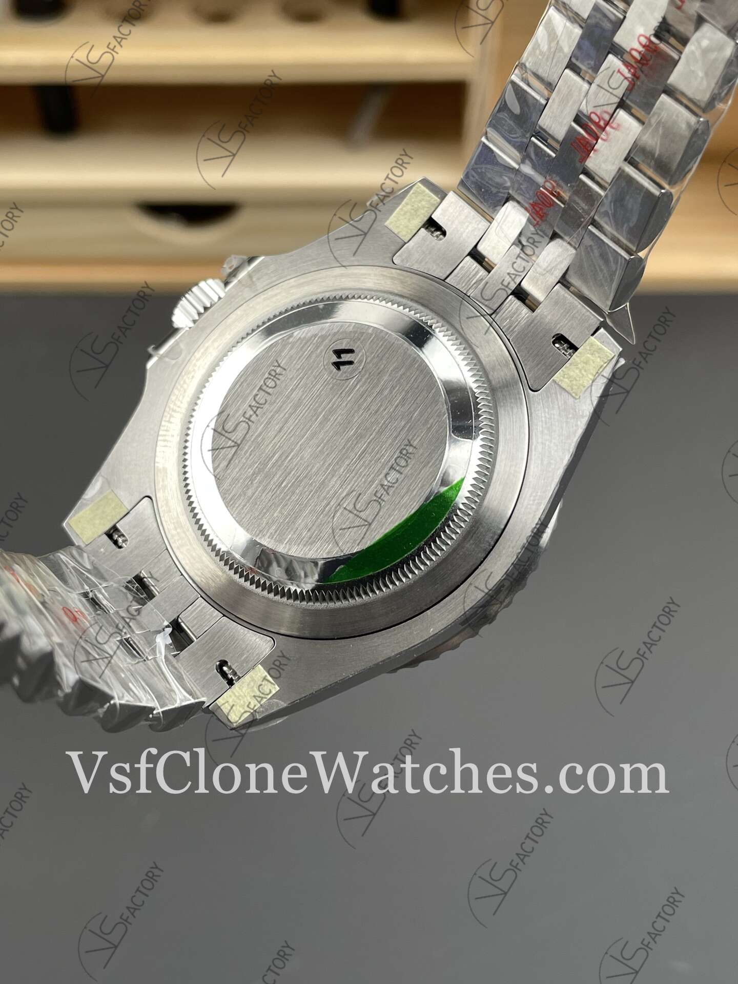 Super Clone Watches - Rolex GMT Master II m126720vtnr-0002 Jubilee 3285 Movement “Sprite” Black Dial - Image 7