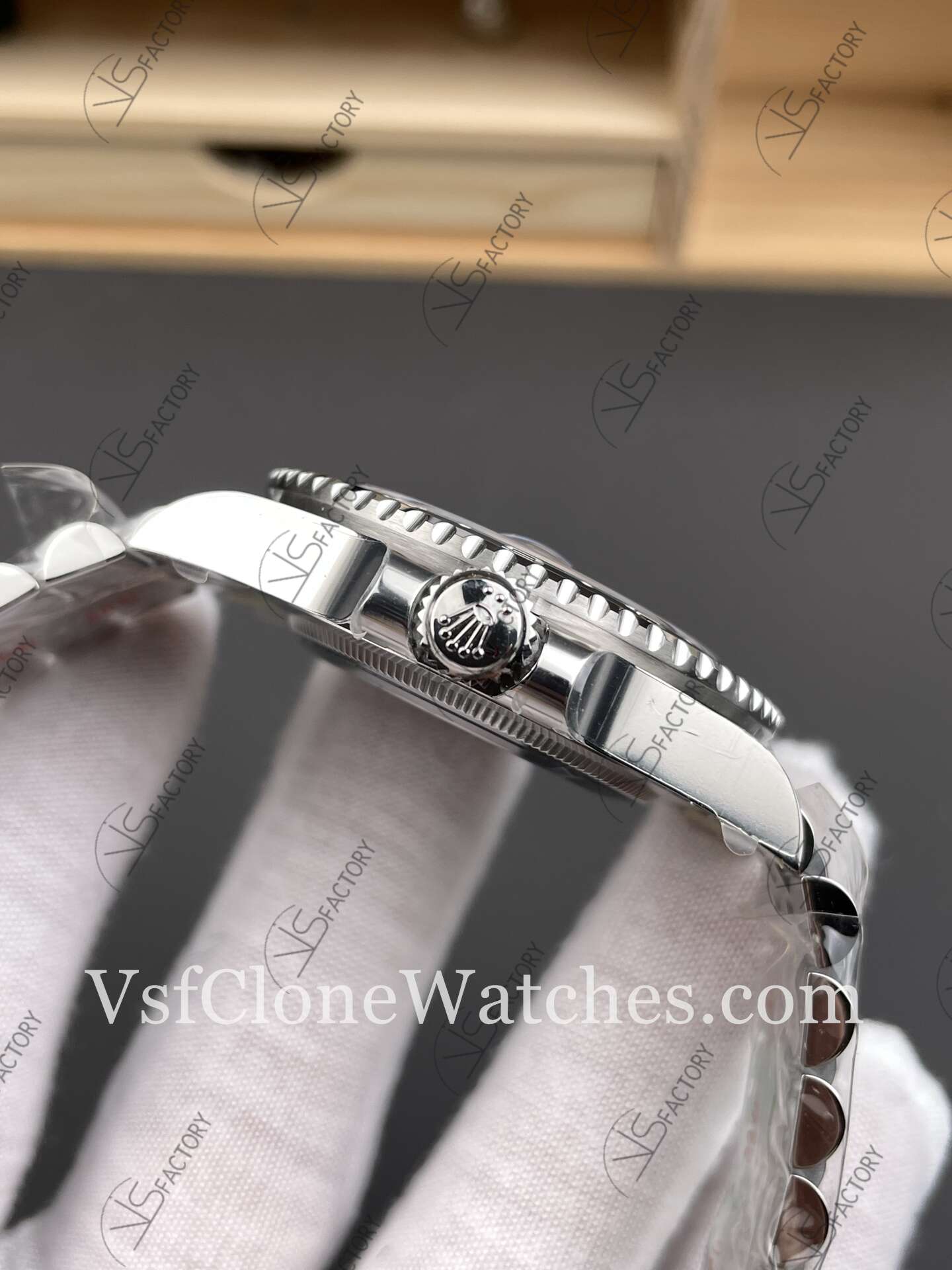 Super Clone Watches - Rolex GMT Master II M126710grnr-0003 Jubilee 3285 Movement “Bruce Wayne” Black Dial - Image 4