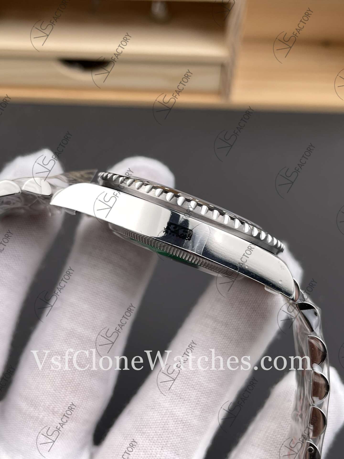 Super Clone Watches - Rolex GMT Master II M126710grnr-0003 Jubilee 3285 Movement “Bruce Wayne” Black Dial - Image 5
