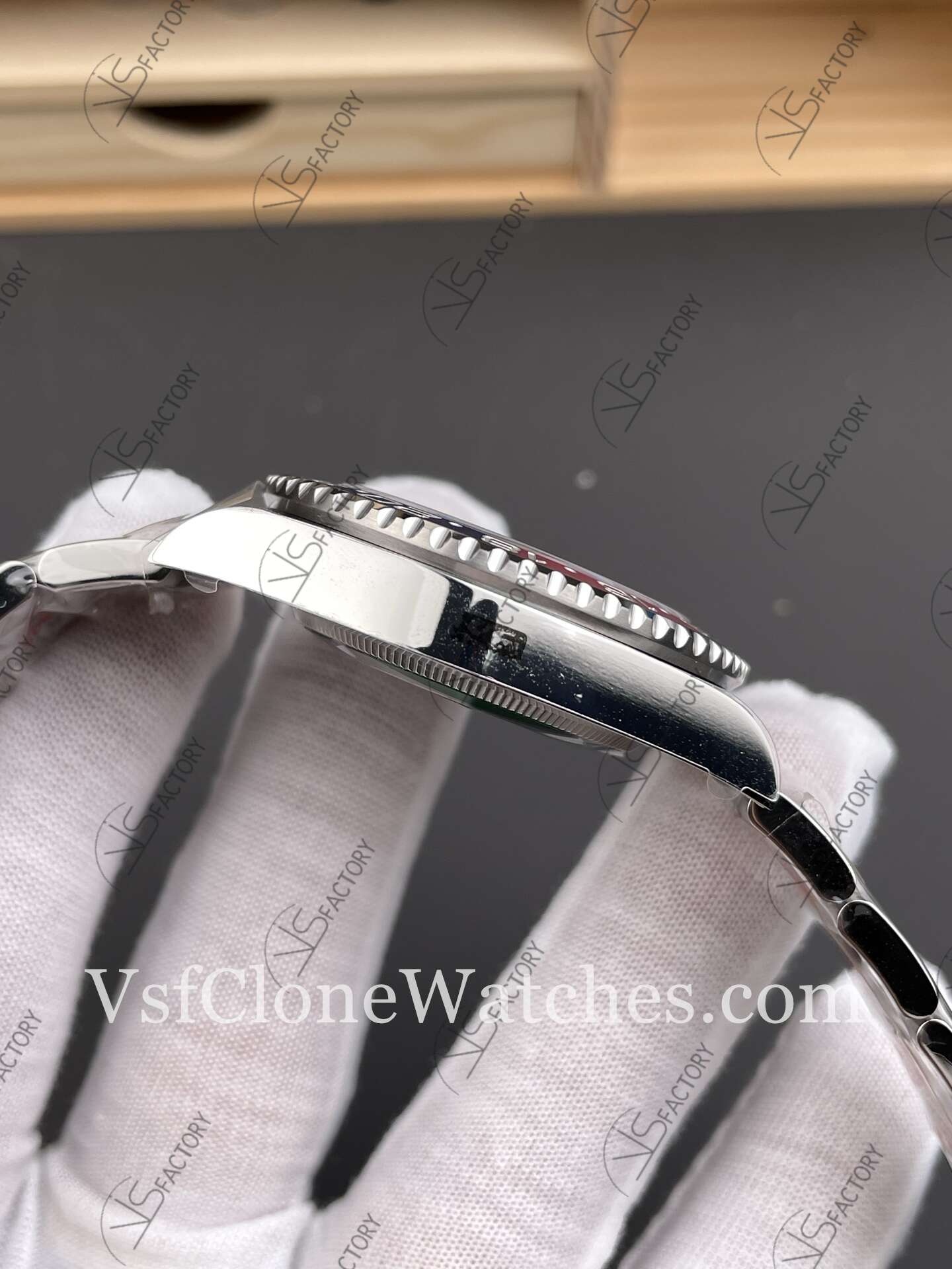 Super Clone Watches – Rolex GMT Master II M126710blro-0002 Oyster 3285 Movement “Pepsi”Black Dial - Image 5