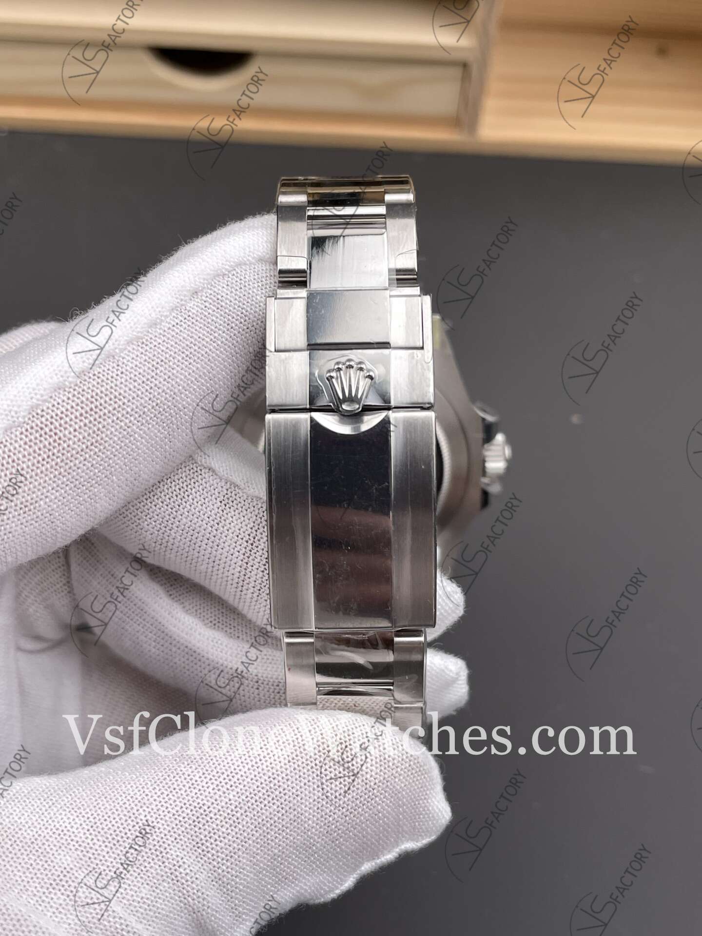 Super Clone Watches – Rolex GMT Master II M126710blro-0002 Oyster 3285 Movement “Pepsi”Black Dial - Image 9