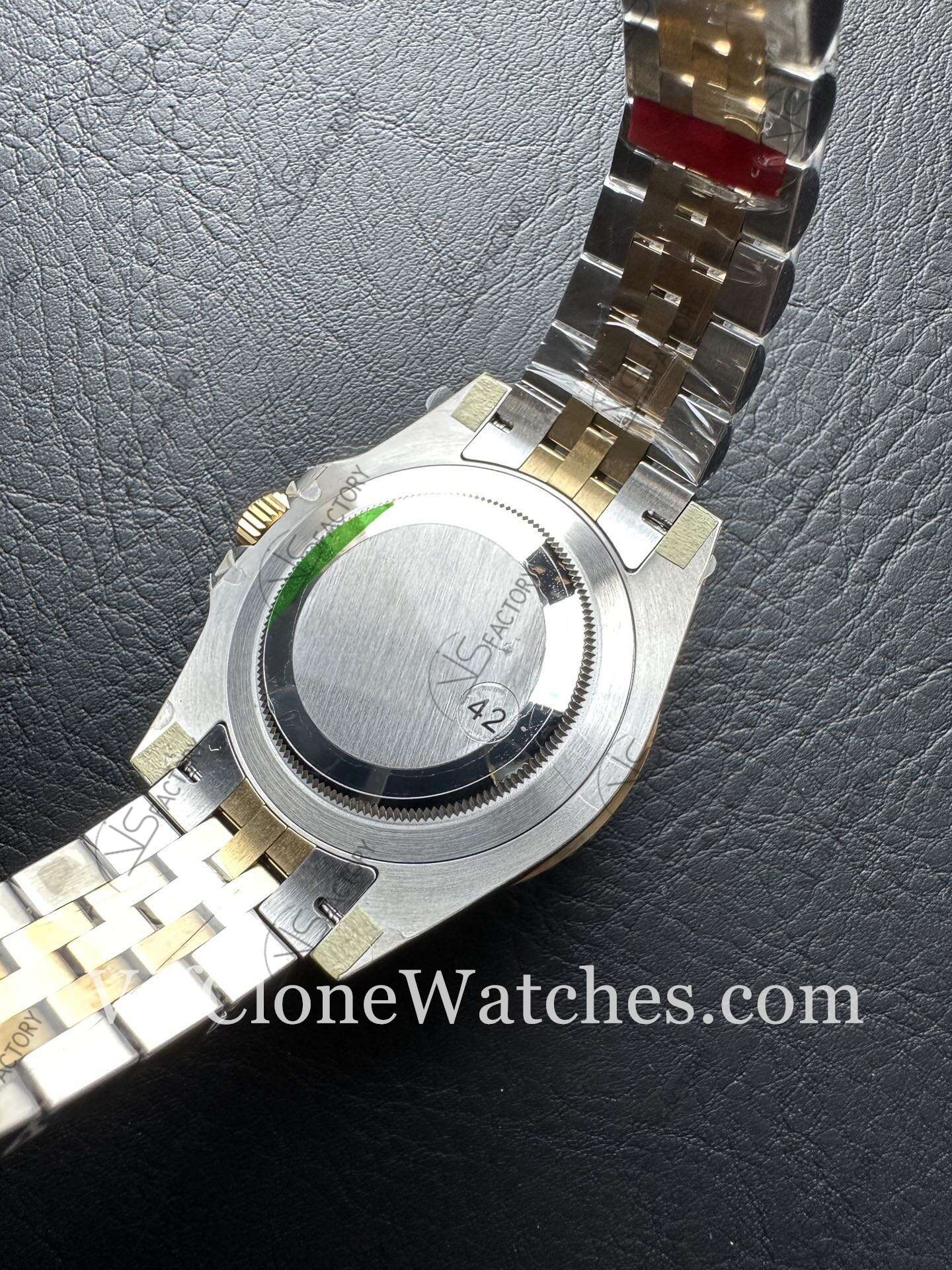 Super Clone Watches - Rolex GMT Master II m126713grnr-0001 Jubilee 3285 Movement Black Dial - Image 7
