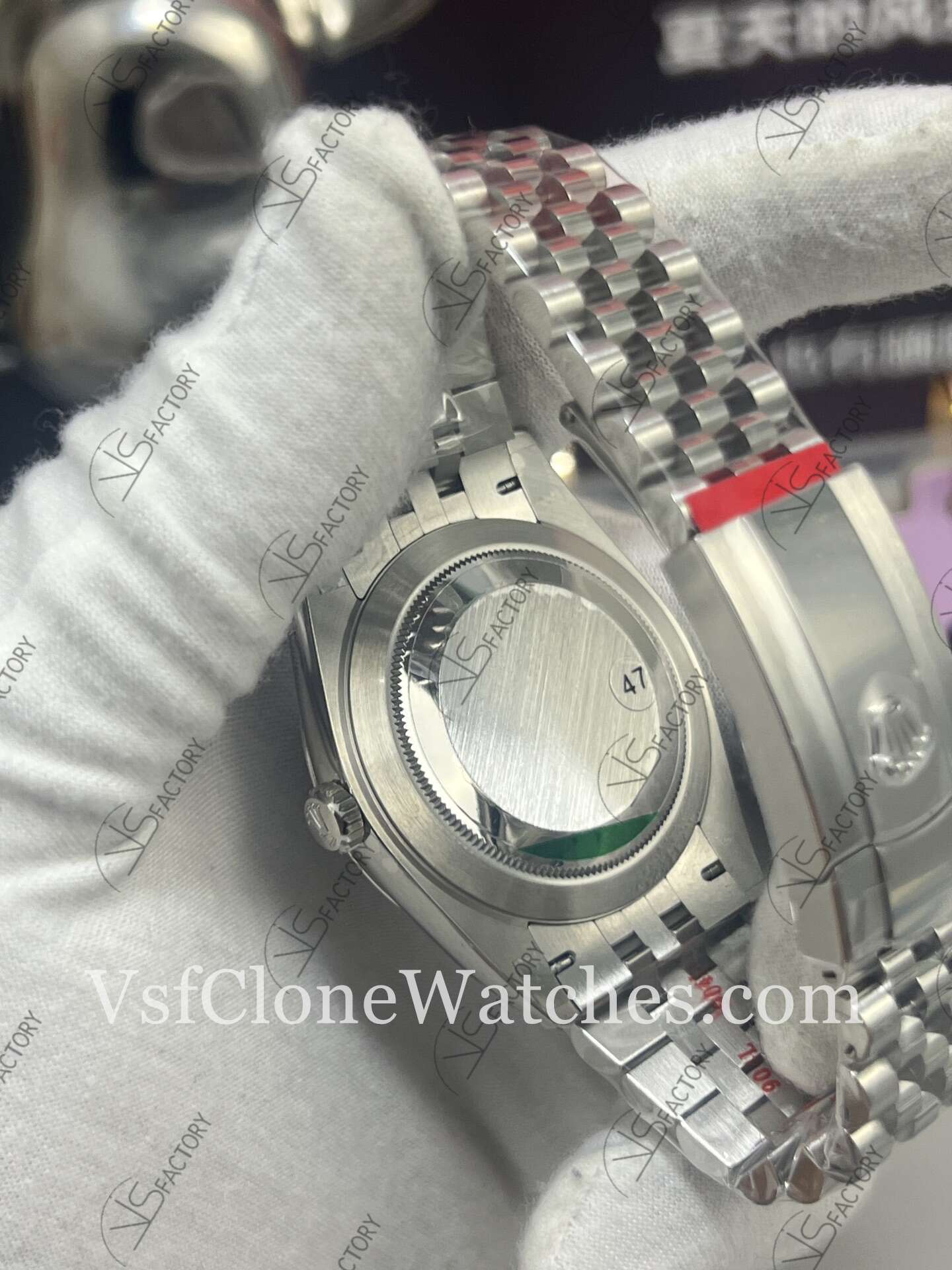Super Clone Watches - Rolex DateJust m126334-0014 Jubilee 41MM 3235 Movement Gray Dial - Image 6