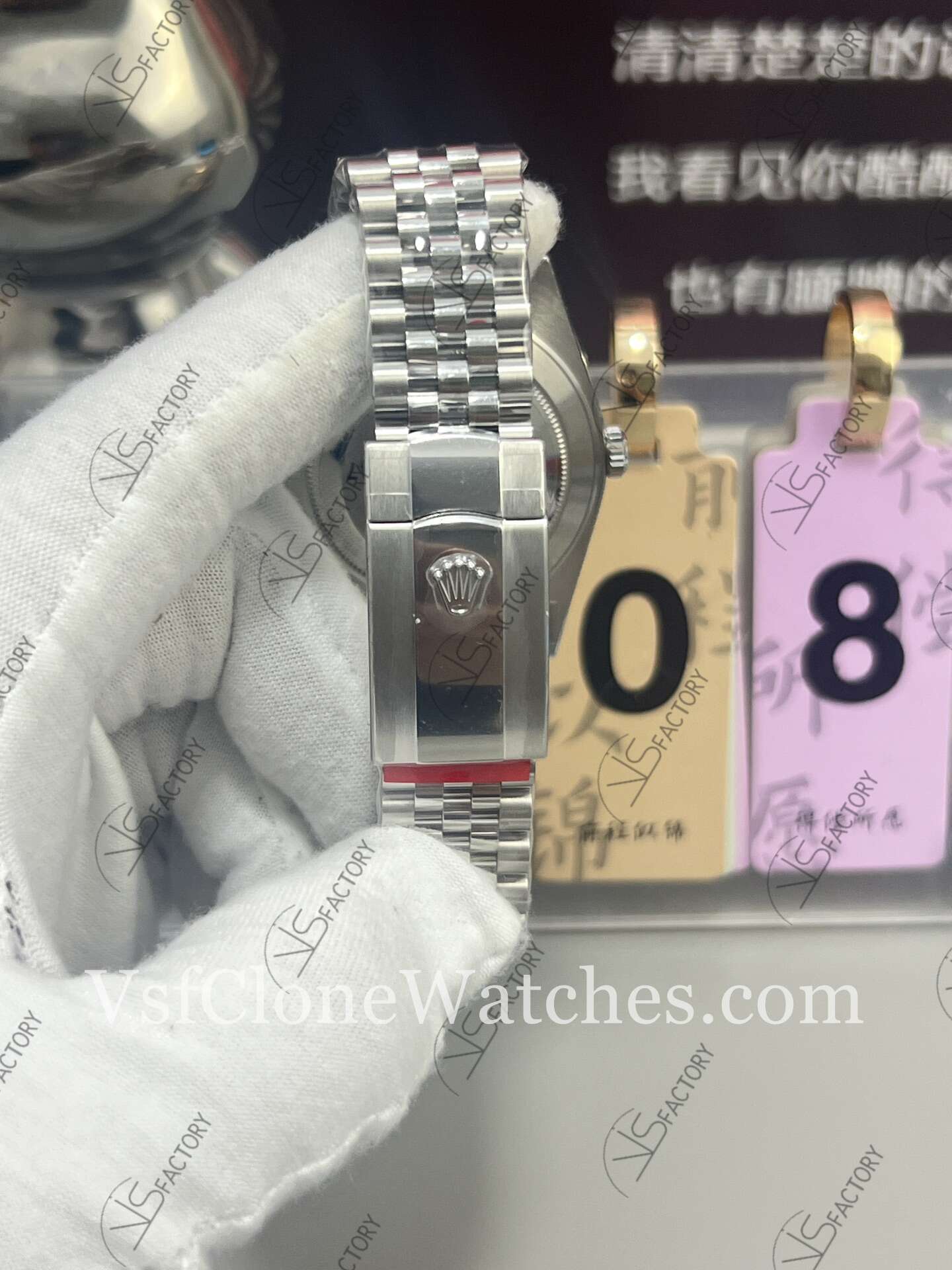 Super Clone Watches - Rolex DateJust m126334-0014 Jubilee 41MM 3235 Movement Gray Dial - Image 8