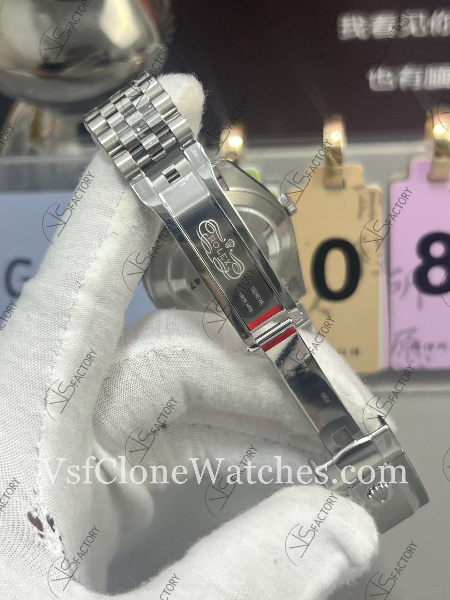 Super Clone Watches - Rolex DateJust m126334-0014 Jubilee 41MM 3235 Movement Gray Dial - Image 7