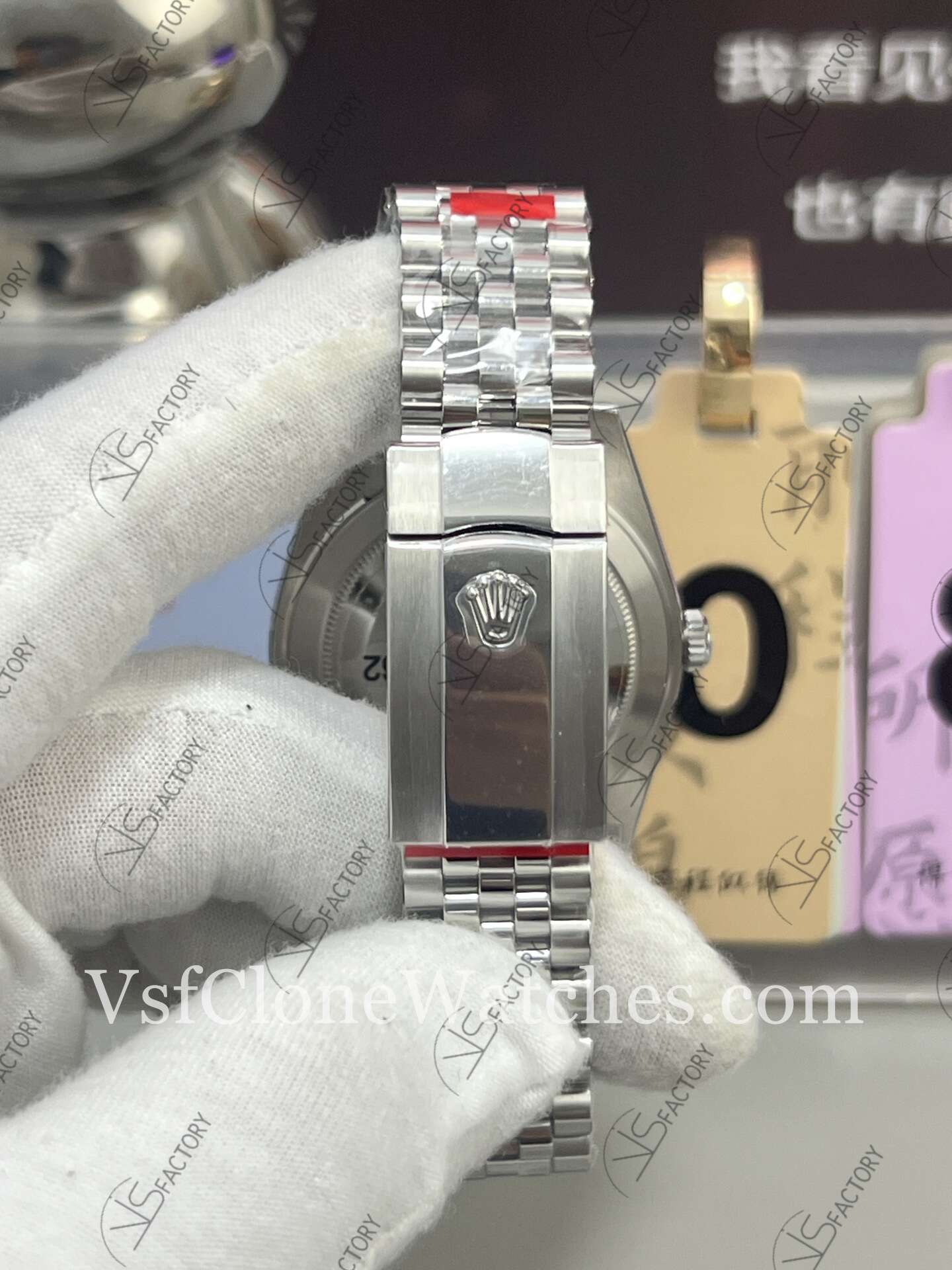Super Clone Watches - Rolex DateJust m126334-0028 Jubilee 41MM 3235 Movement Green Dial - Image 8