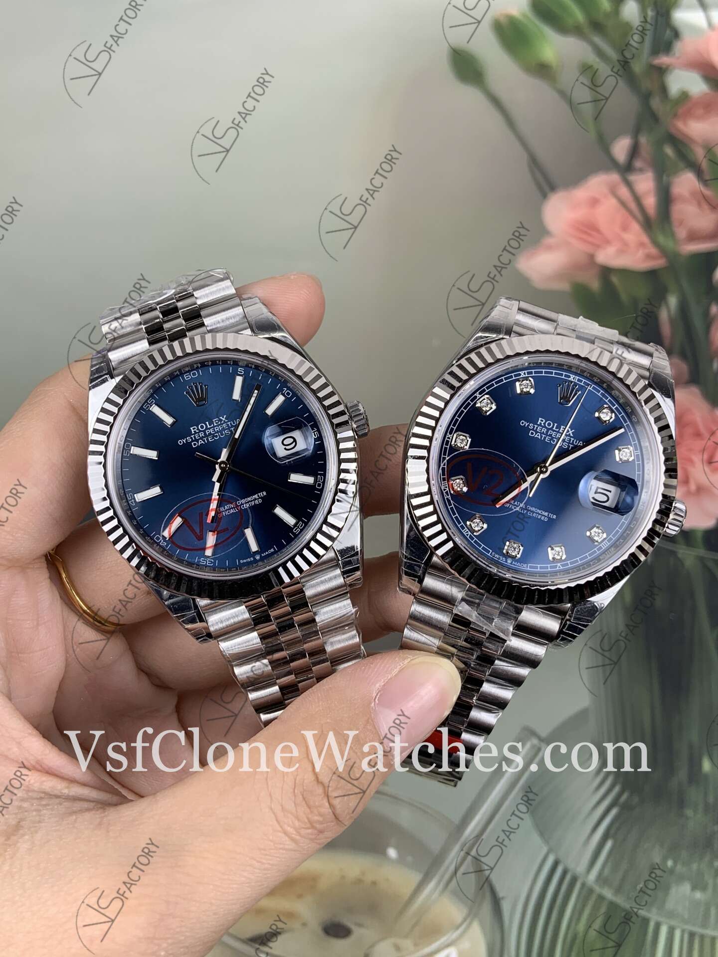 Super Clone Watches - Rolex DateJust m126334-0002 Jubilee 41MM 3235 Movement Blue Dial - Image 8