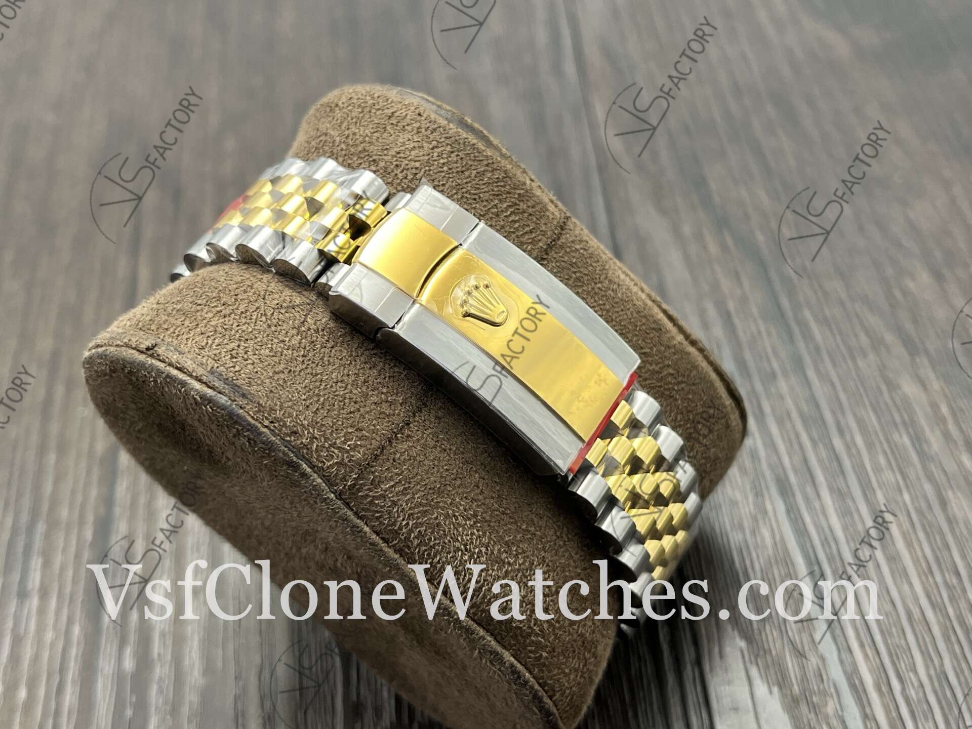 Super Clone Watches - Rolex DateJust m126333-0010 Jubilee 41MM 3235 Movement Gold Dial - Image 9