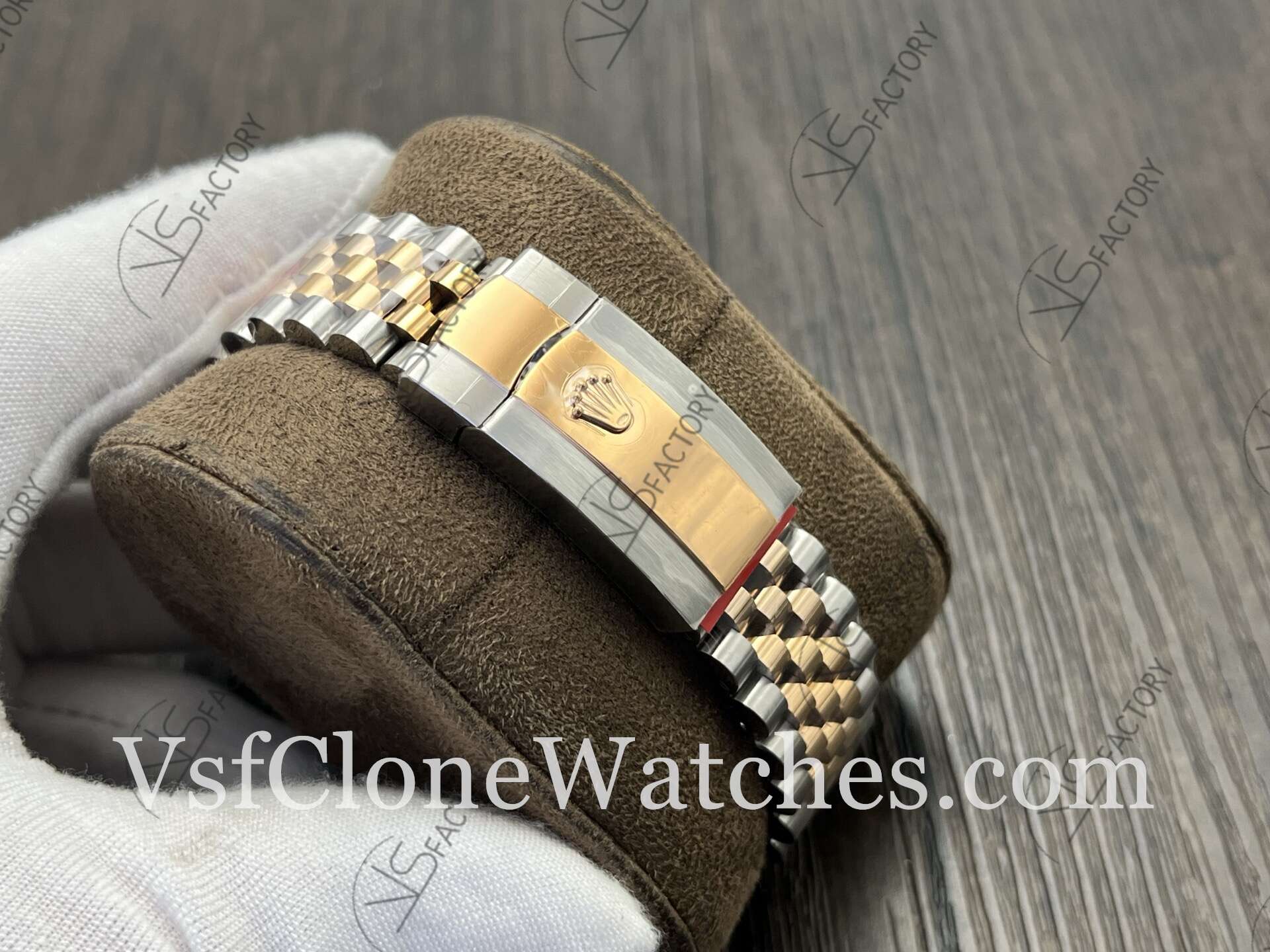 Super Clone Watches - Rolex DateJust m126331-0020 Jubilee 41MM 3235 Movement Gray Fluted Dial - Image 9