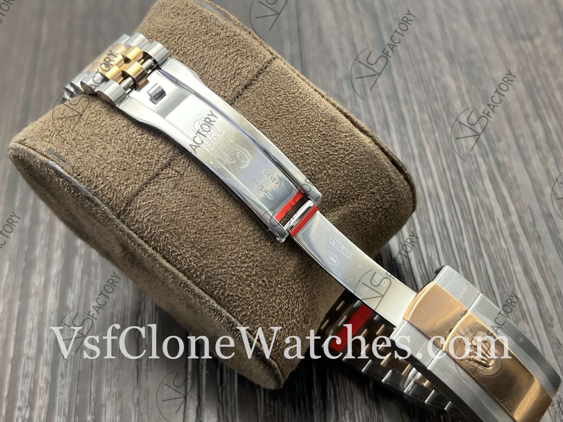 Super Clone Watches - Rolex DateJust m126331-0020 Jubilee 41MM 3235 Movement Gray Fluted Dial - Image 8