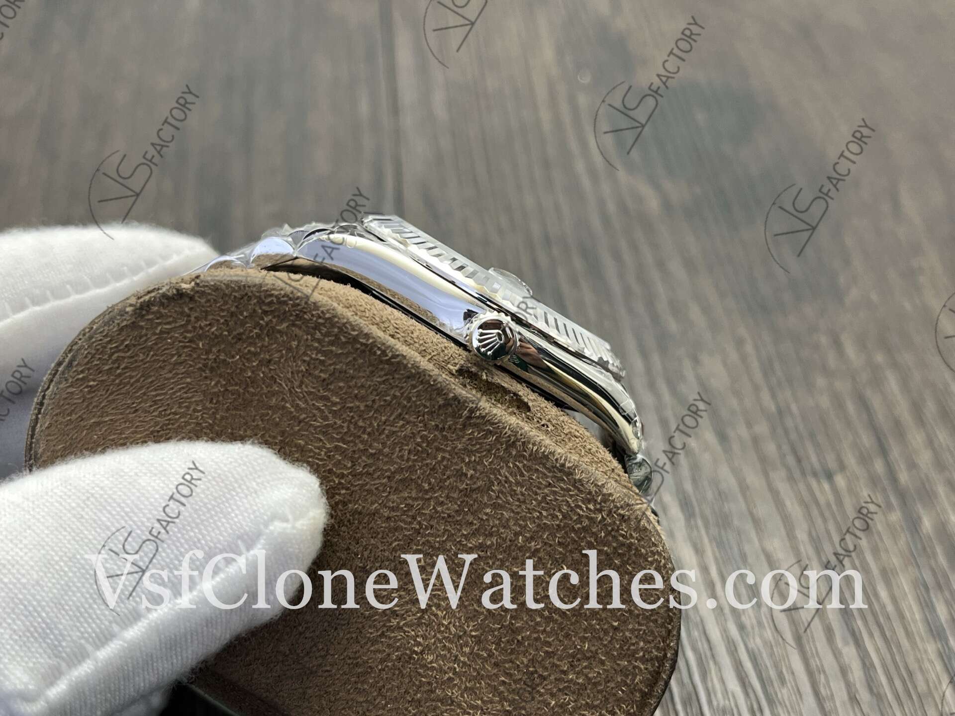 Super Clone Watches – Rolex DateJust M126334-0032 Jubilee 41MM 3235 Movement Blue Fluted Dial - Image 6