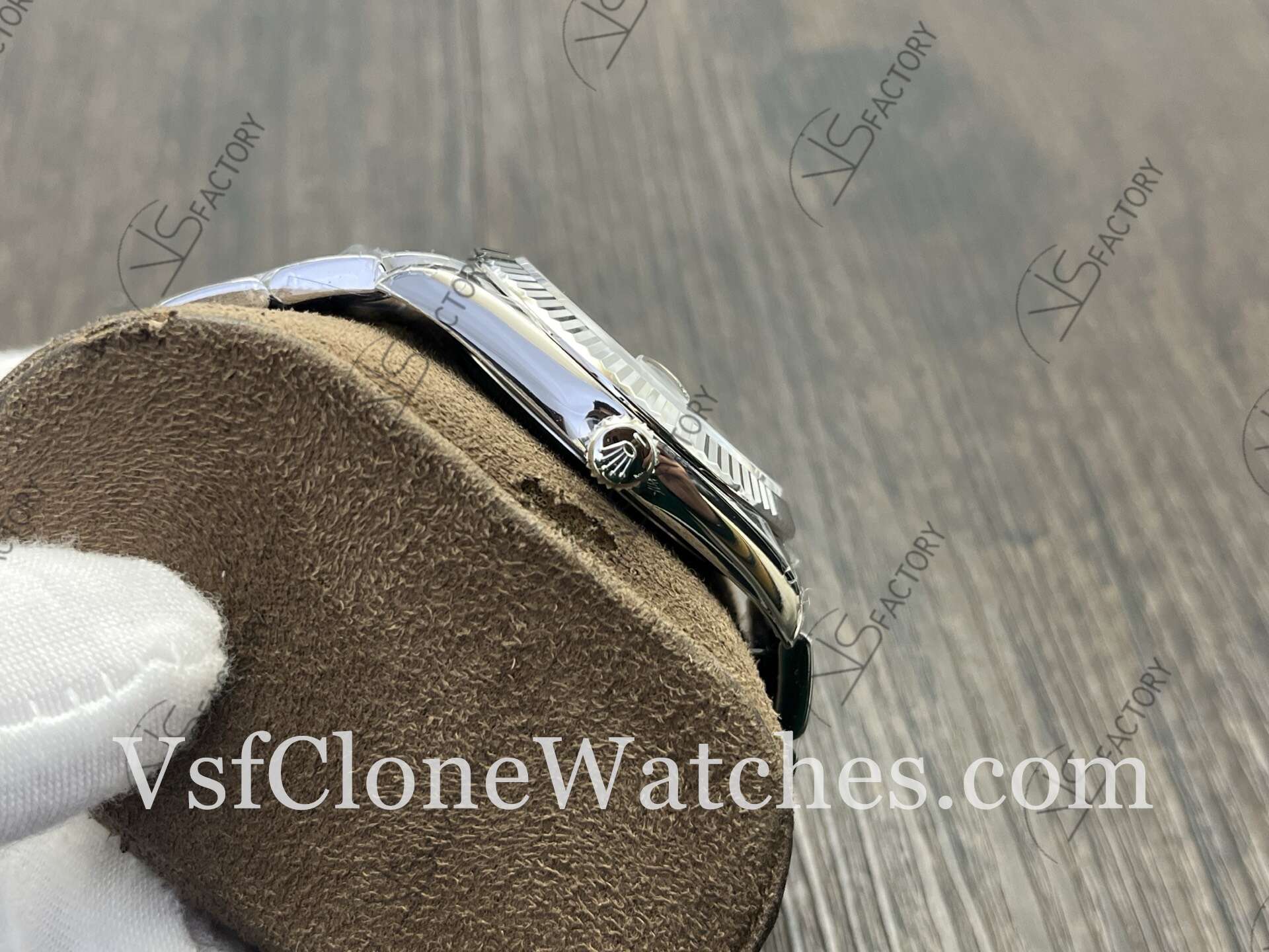 Super Clone Watches – Rolex DateJust m126334-0017 Oyster 41MM 3235 Movement Black Dial - Image 6