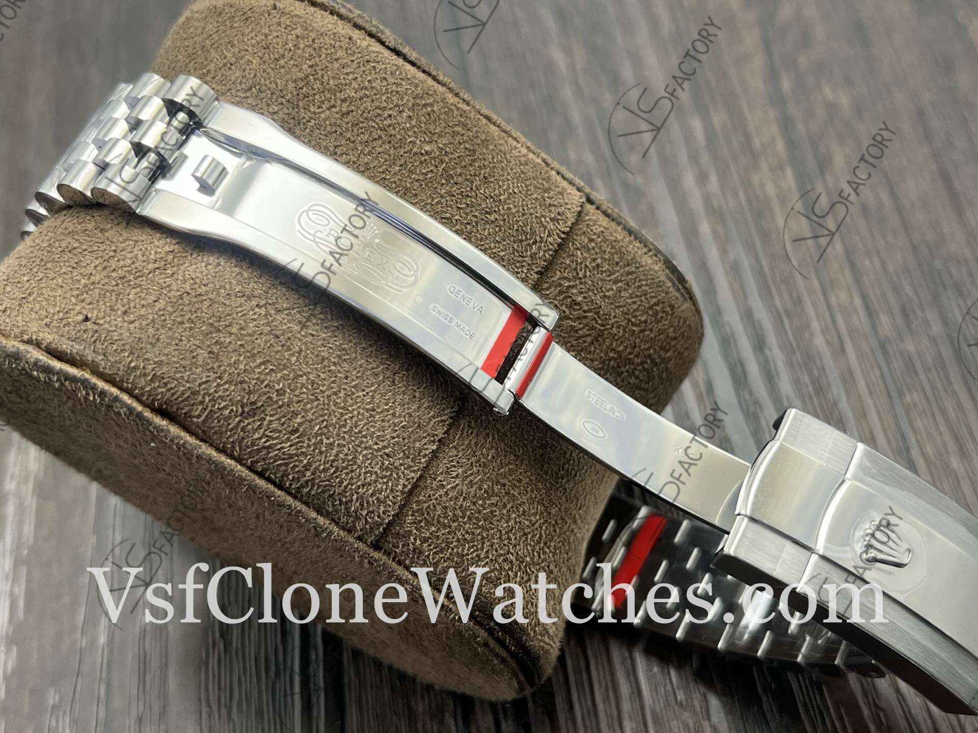 Super Clone Watches – Rolex DateJust m126300-0014 Jubilee 41MM 3235 Movement Grey Rome Dial - Image 8