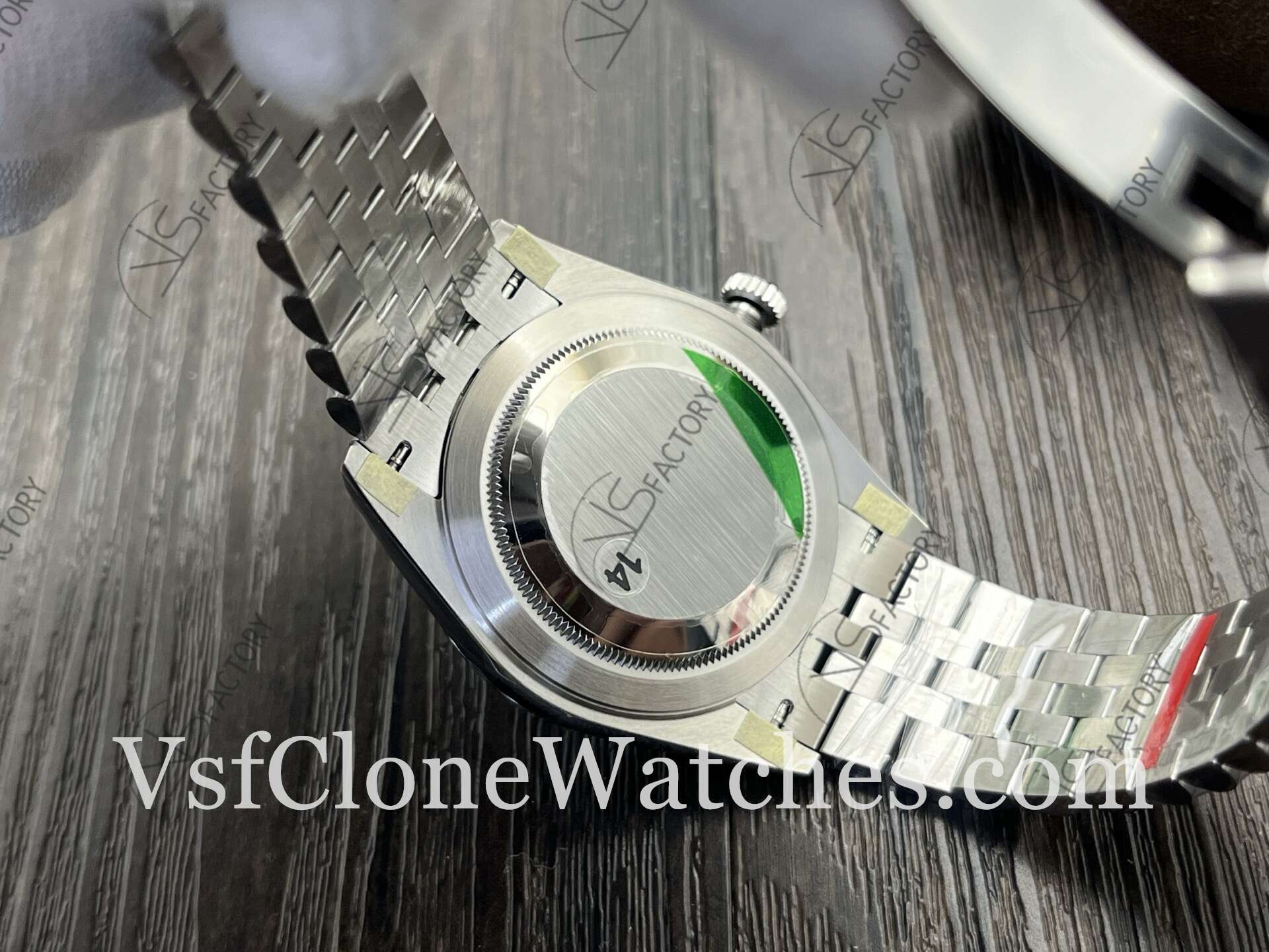 Super Clone Watches – Rolex DateJust m126300-0014 Jubilee 41MM 3235 Movement Grey Rome Dial - Image 7