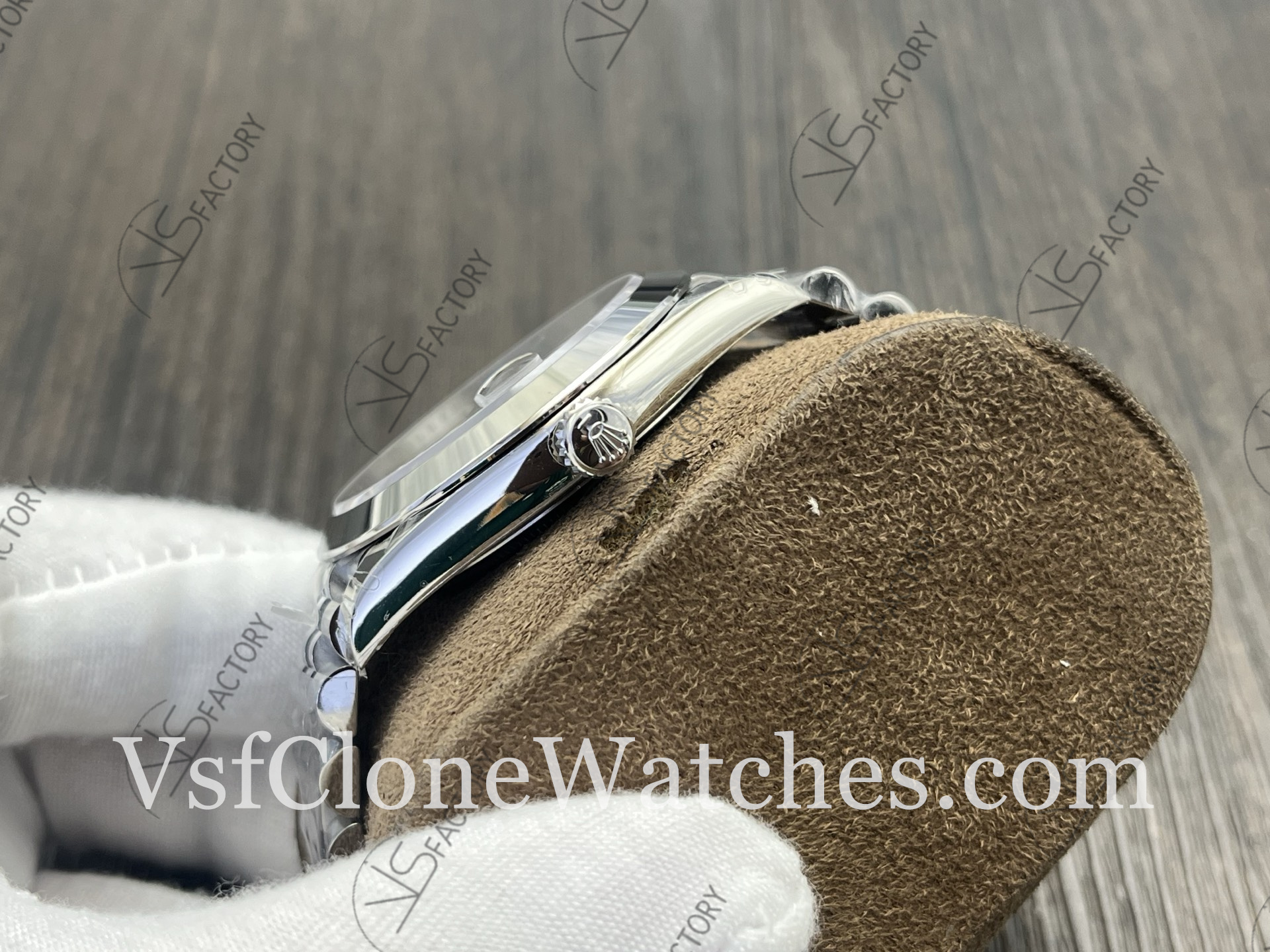 Super Clone Watches – Rolex DateJust m126300-0008 Jubilee 41MM 3235 Movement Gray Dial - Image 6