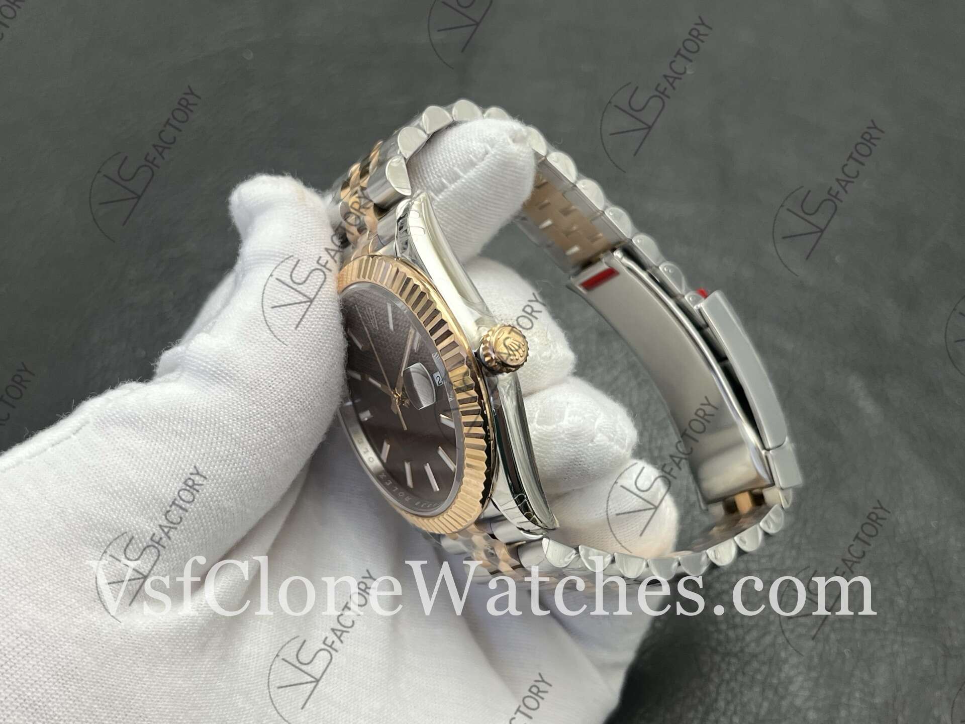 Super Clone Watches – Rolex DateJust m126331-0002 Jubilee 41MM 3235 Movement Chocolate Dial - Image 6