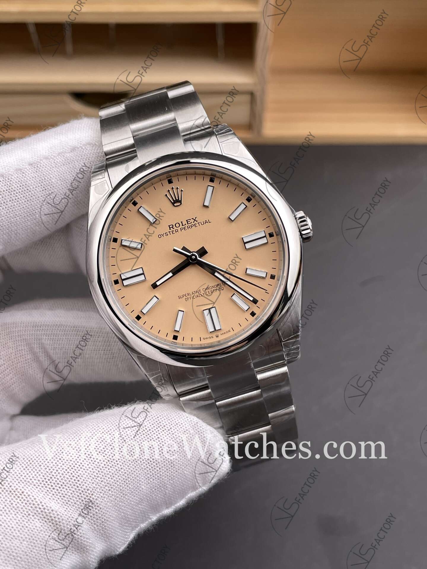 Super Clone Watches - Rolex Oyster Perpetual m134300-0007 3230 Movement 41mm Yellow Dial - Image 2