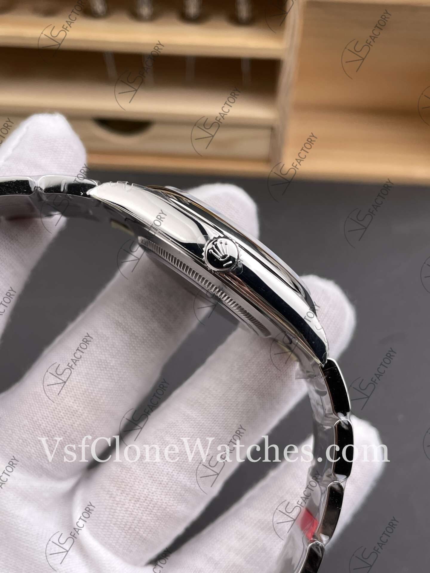Super Clone Watches - Rolex Oyster Perpetual m124300-0008 3230 Movement 41mm Celebration Dial - Image 5