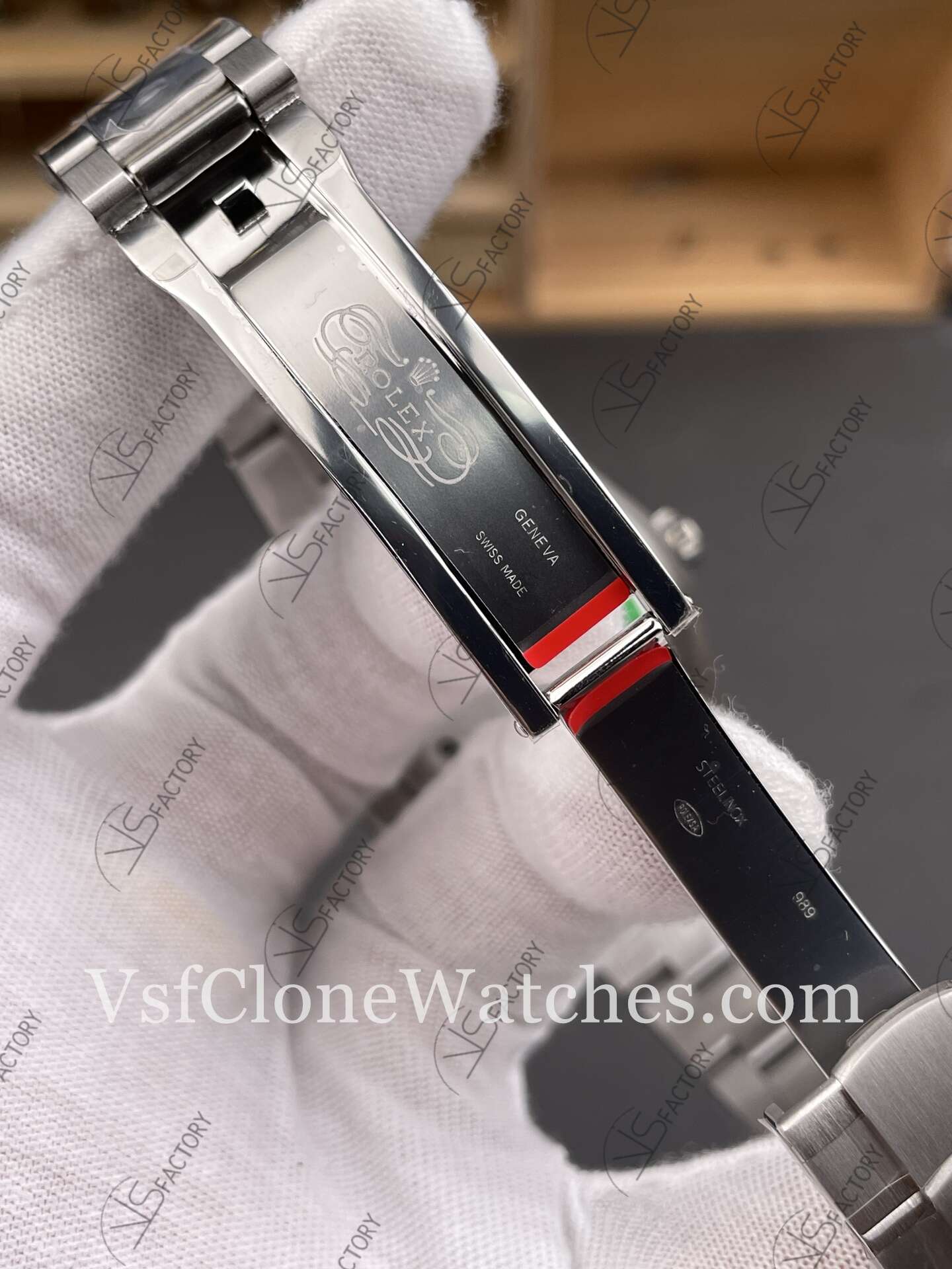Super Clone Watches - Rolex Oyster Perpetual m124300-0005 3230 Movement 41mm Green Dial - Image 8