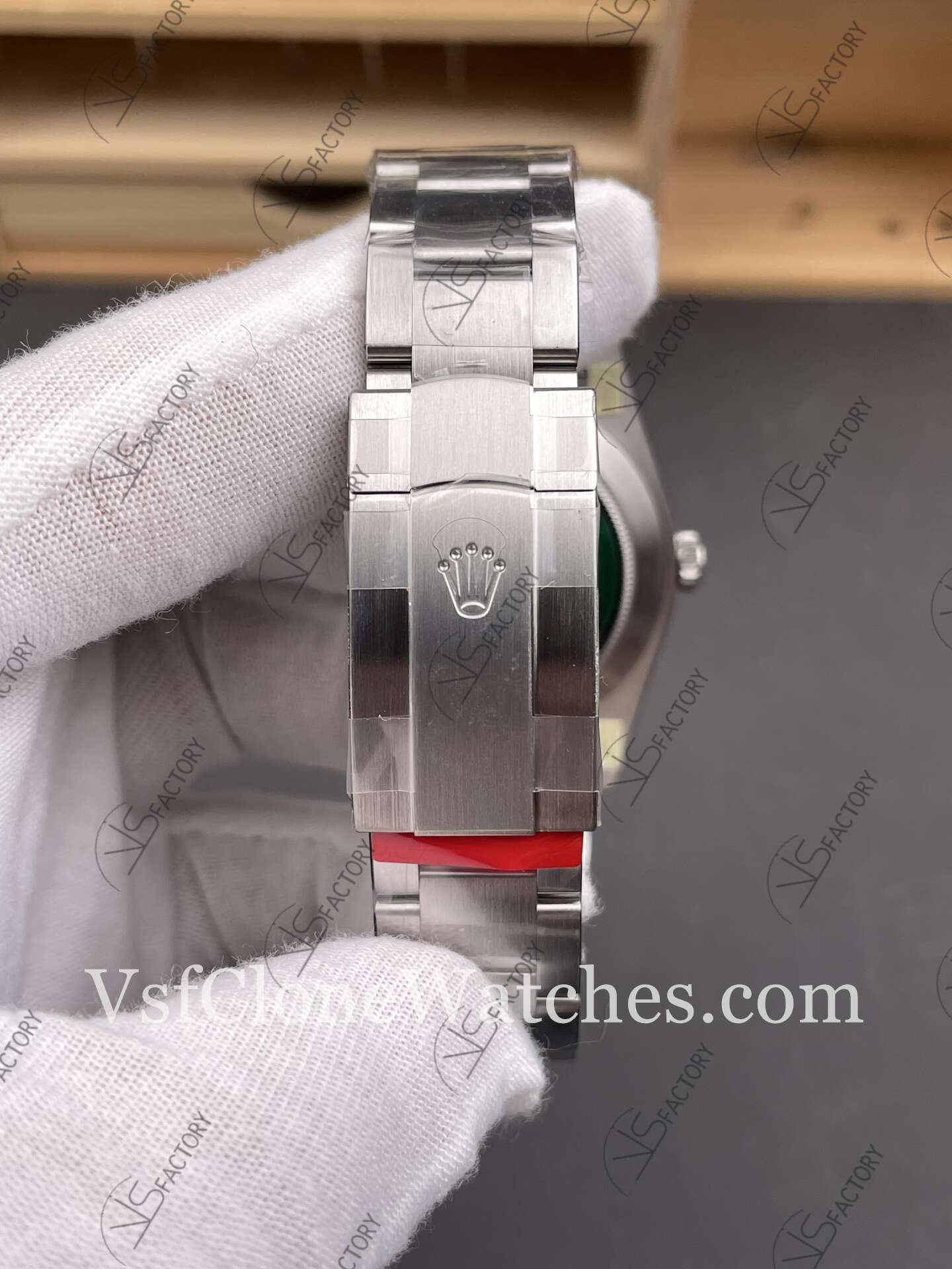 Super Clone Watches - Rolex Oyster Perpetual m124300-0005 3230 Movement 41mm Green Dial - Image 9