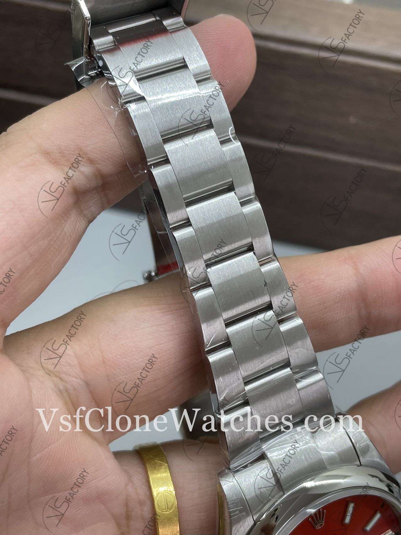 Super Clone Watches - Rolex Oyster Perpetual m124300-0007 3230 Movement 41mm Red Dial - Image 8
