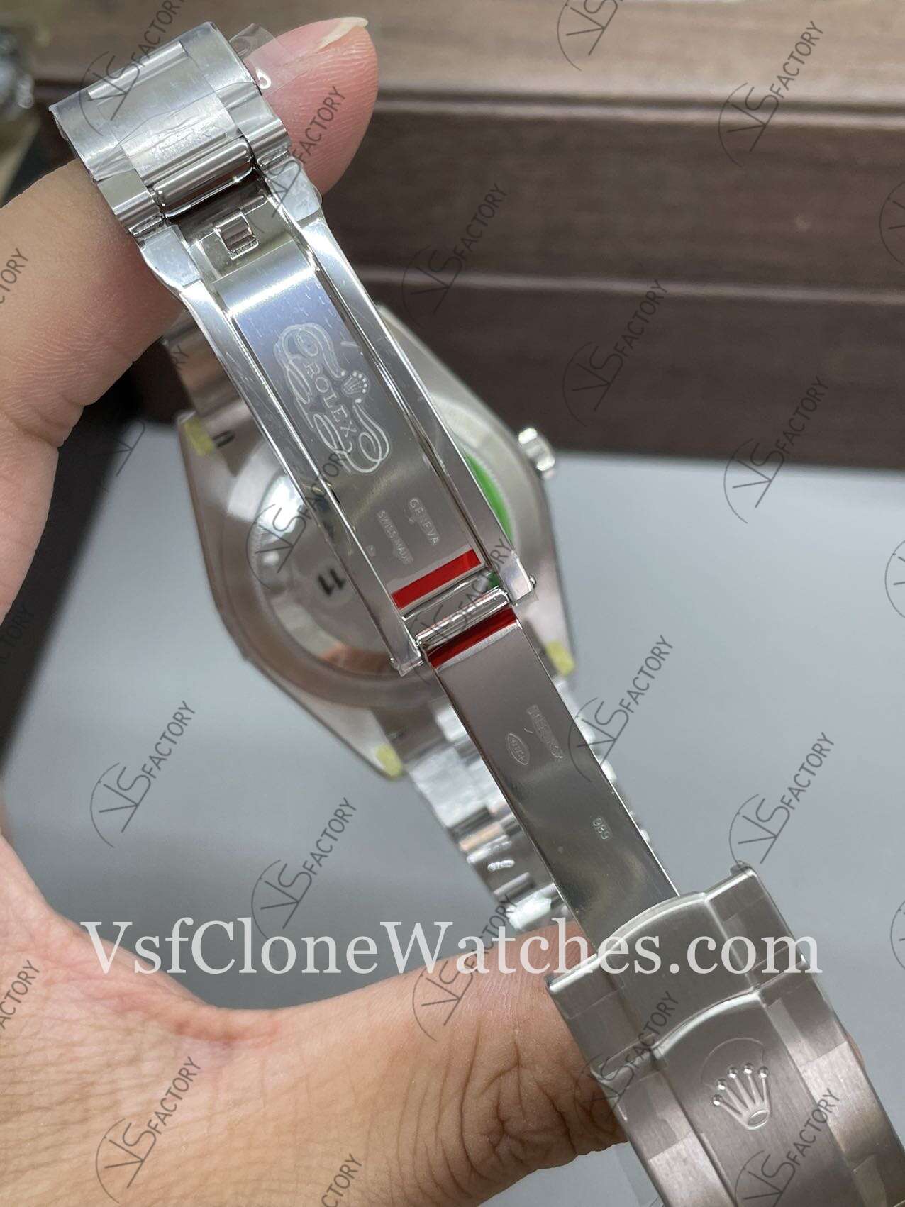Super Clone Watches - Rolex Oyster Perpetual m124300-0007 3230 Movement 41mm Red Dial - Image 7