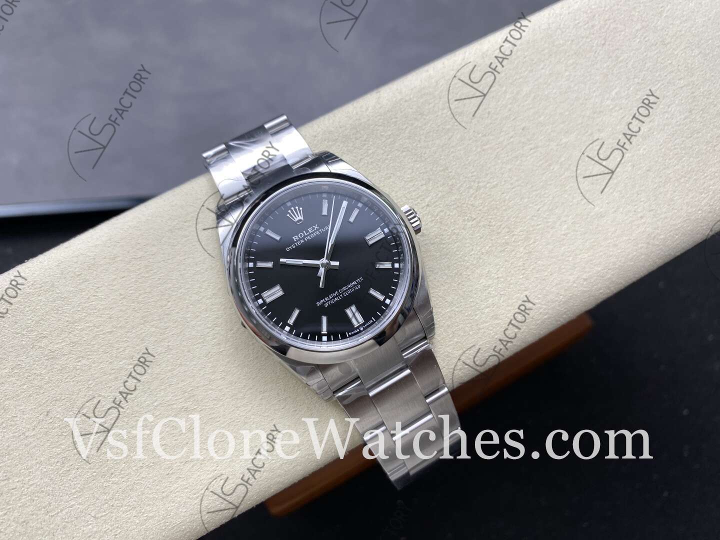 Super Clone Watches - Rolex Oyster Perpetual m126000-0002 3230 Movement 36mm Black Dial - Image 4
