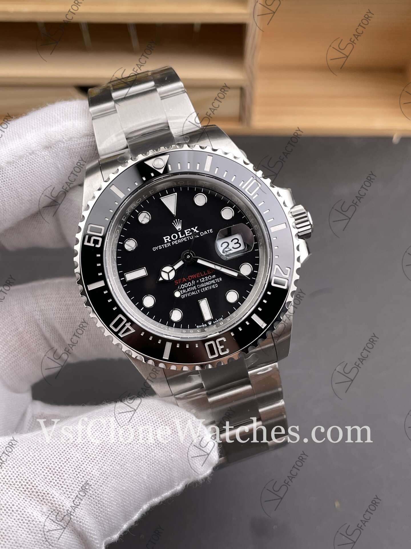 Super Clone Watches - Rolex Sea Dweller M126600-0002 3235 Movement 43mm Black Dial - Image 2