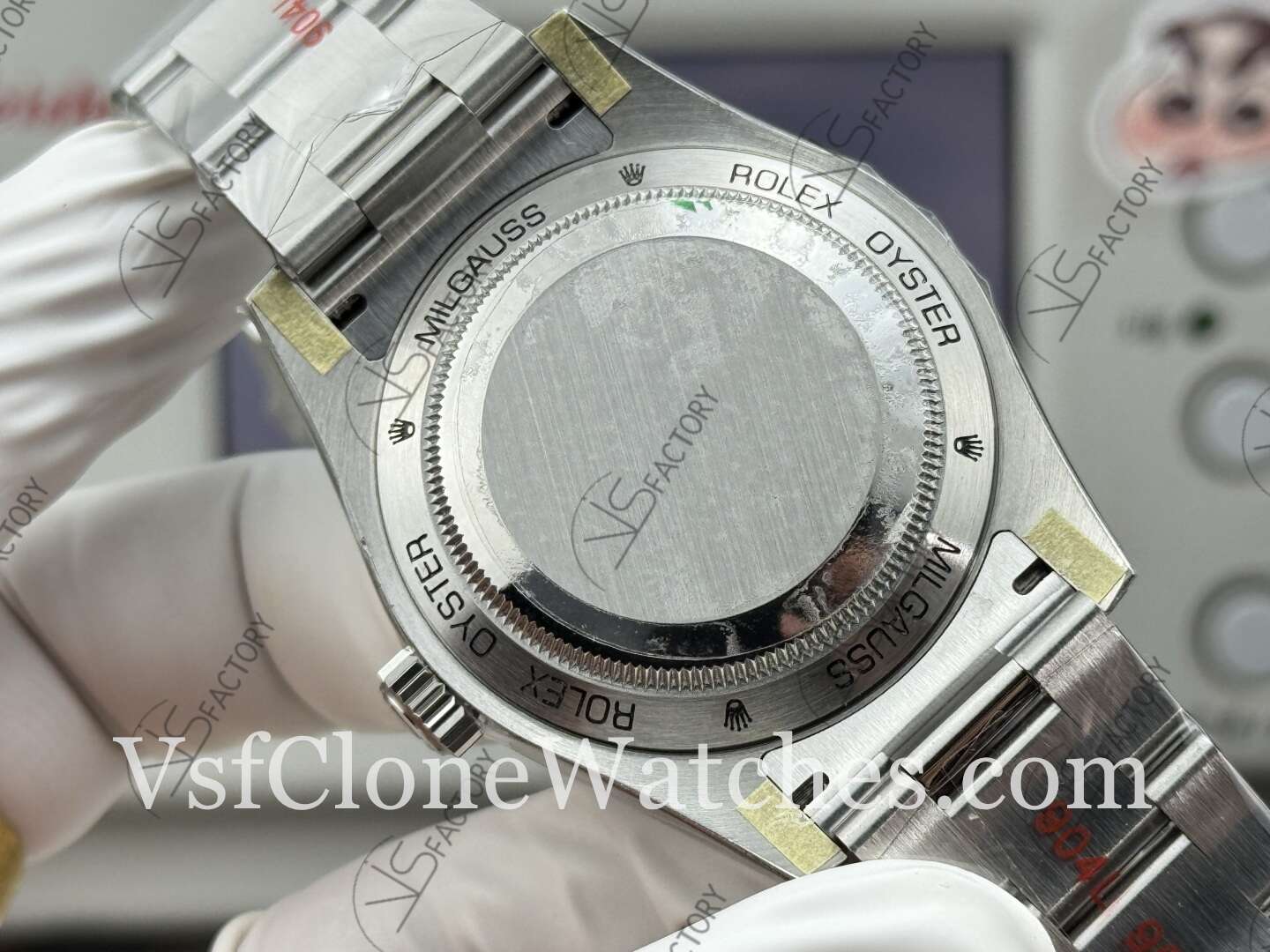 Super Clone Watches - Rolex Milgauss m116400gv-0002 3131 Movement 40mm Blue Dial - Image 8