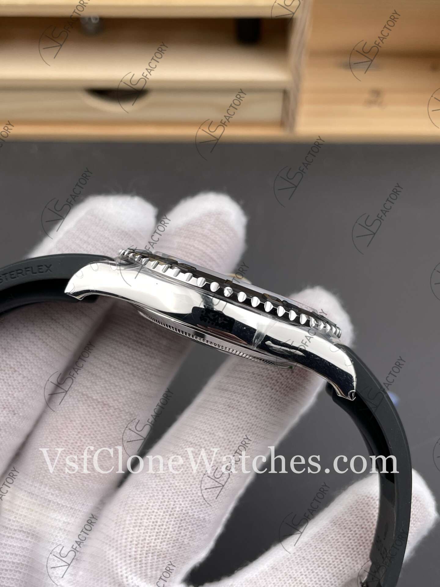 Super Clone Watches - Rolex Yacht Master m226659-0002 3235 Movement 42mm Black Dial - Image 4