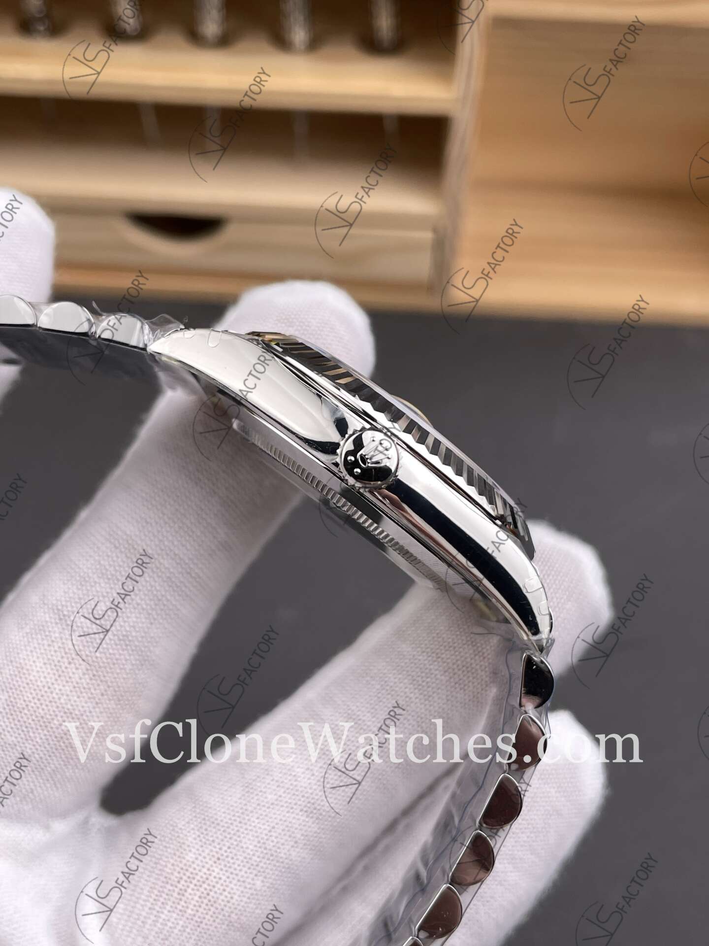 Super Clone Watches - Rolex Day Date m228239-0046 3255 Movement 40mm White Dial - Image 4